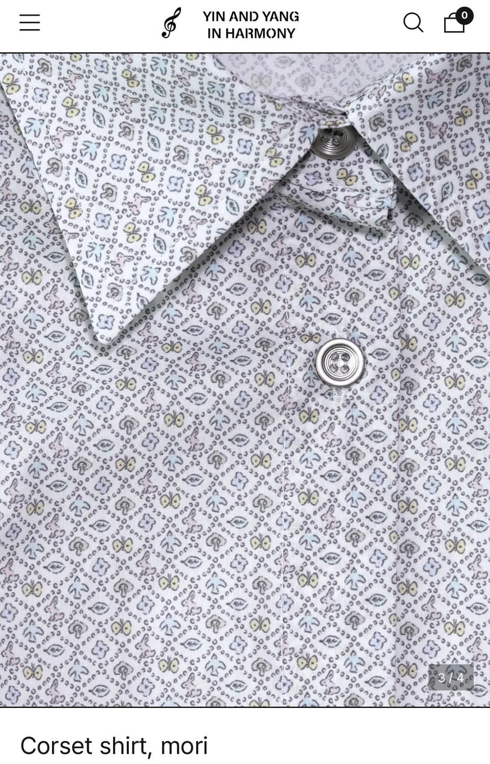 인앤양인하모니 코르셋 셔츠 모리 상품이미지2