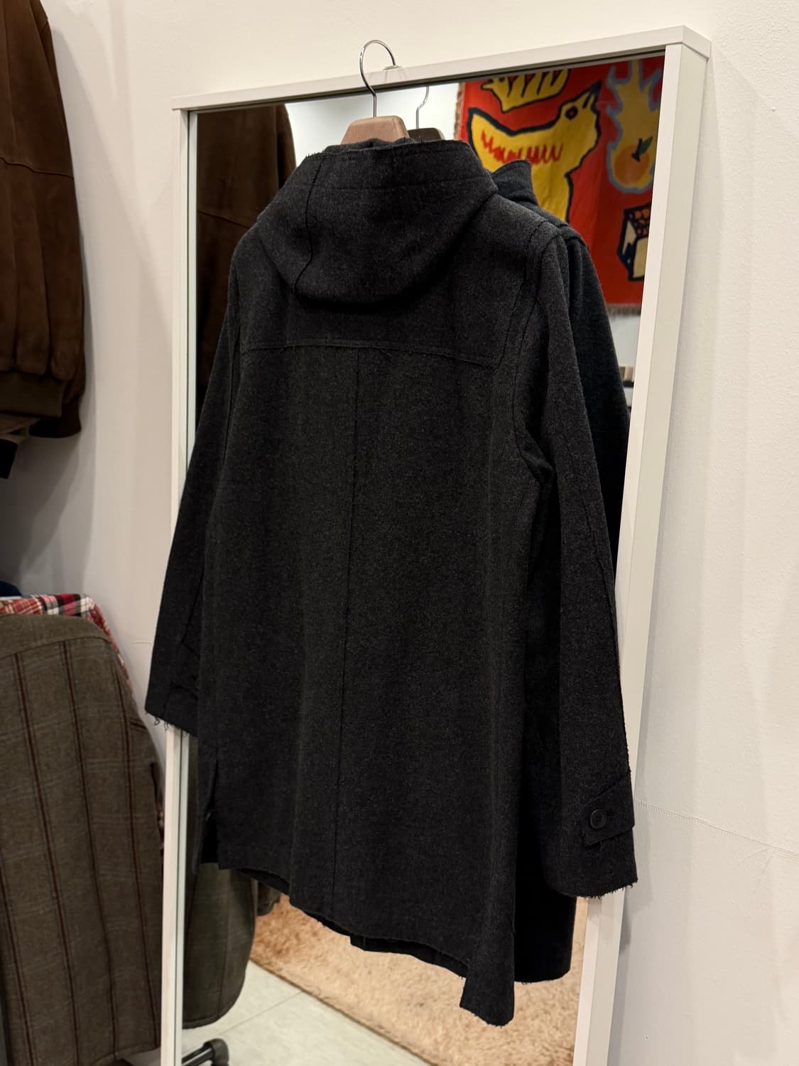 United Arrows 블루 라벨 울 후드 코트 (made Japan) 상품이미지6