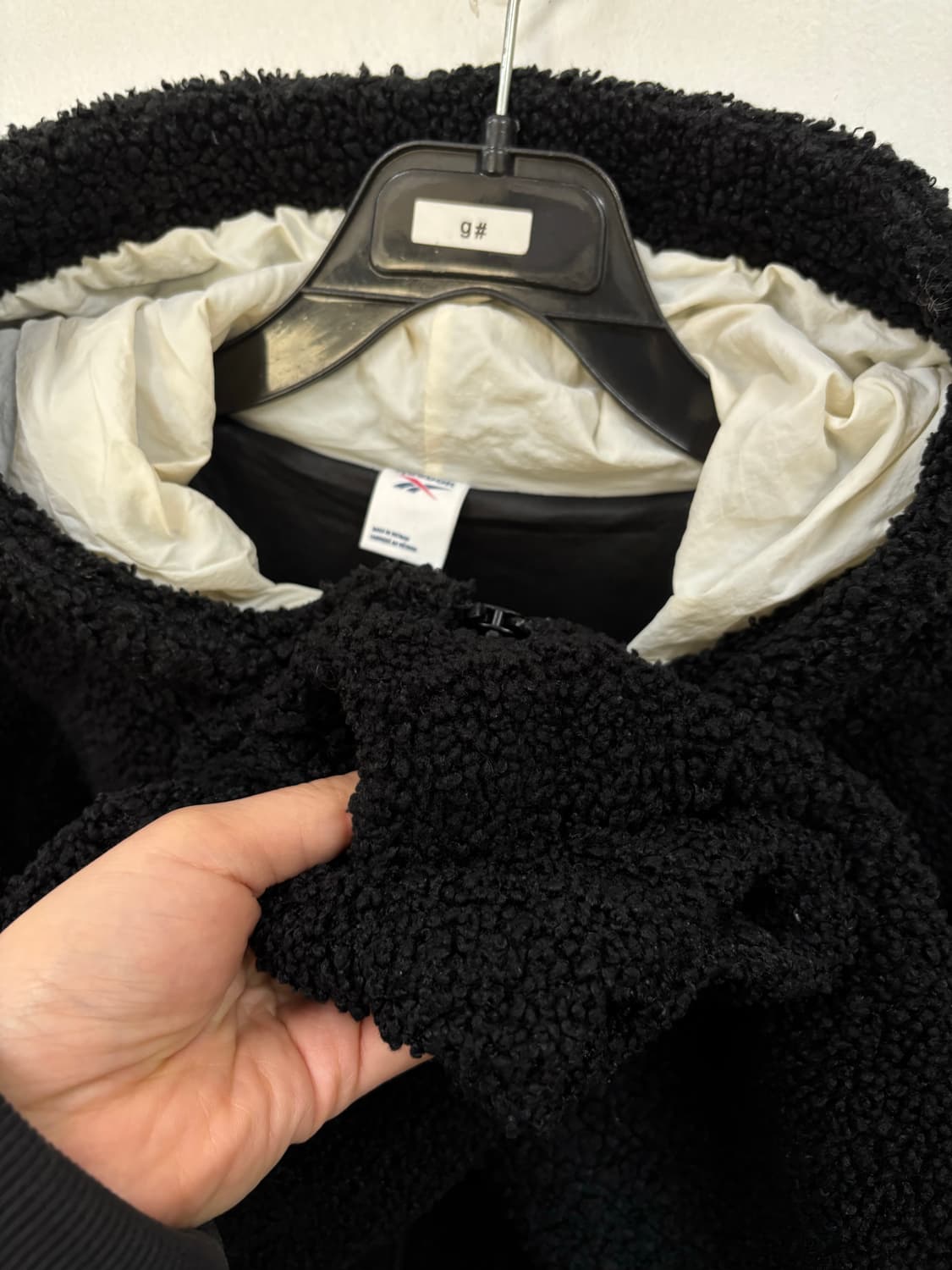 리복 후리스 자켓 상품이미지4