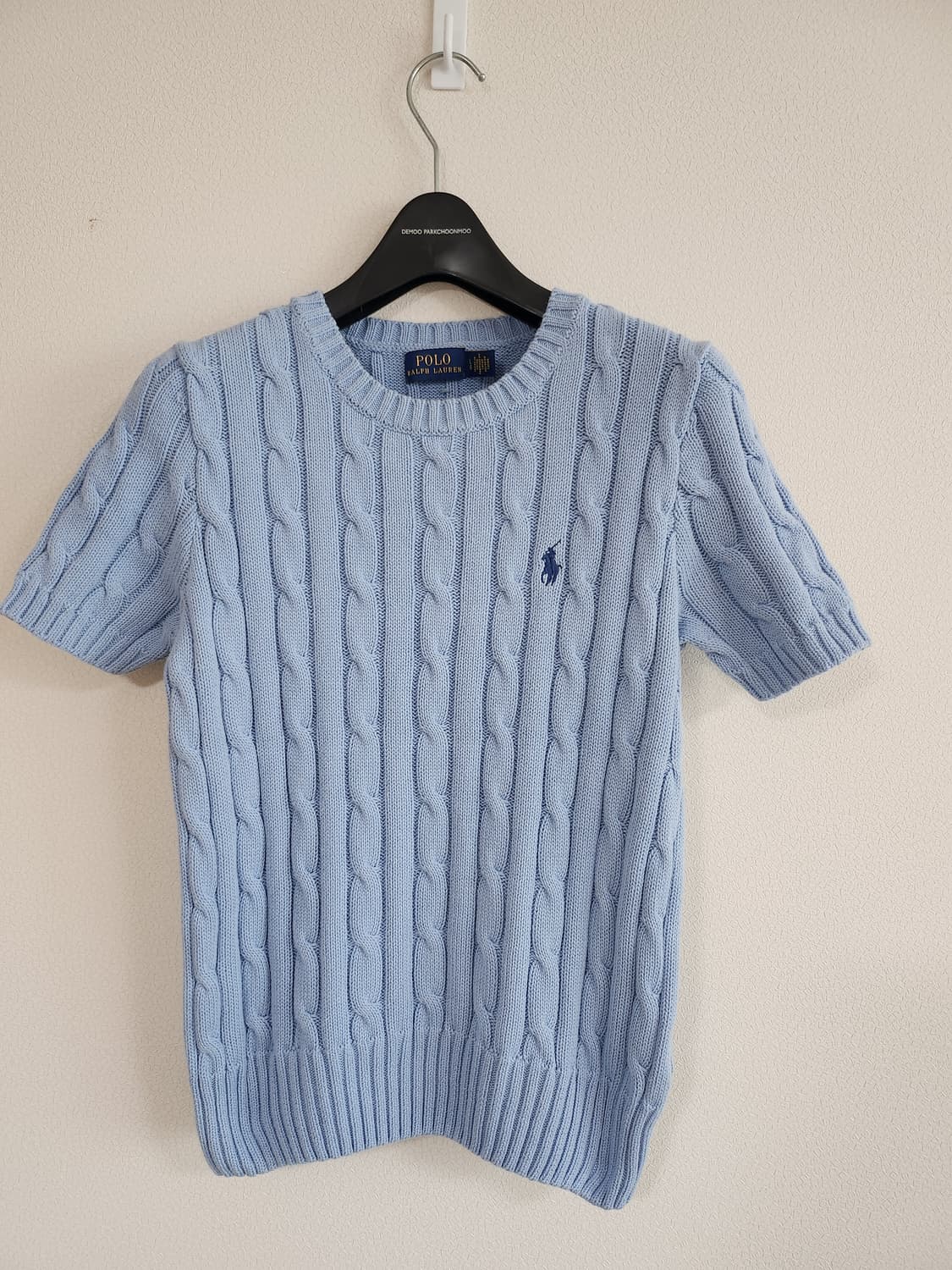 폴로랄프로렌 케이블반팔니트 (L 상품이미지1