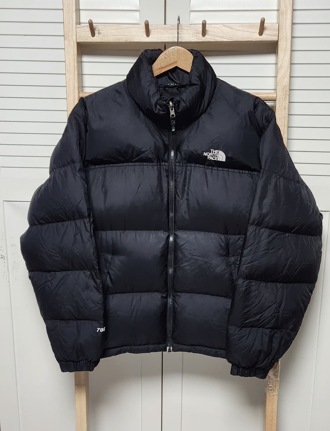 노스페이스 700 눕시 무광 블랙 패딩 자켓 상품이미지1