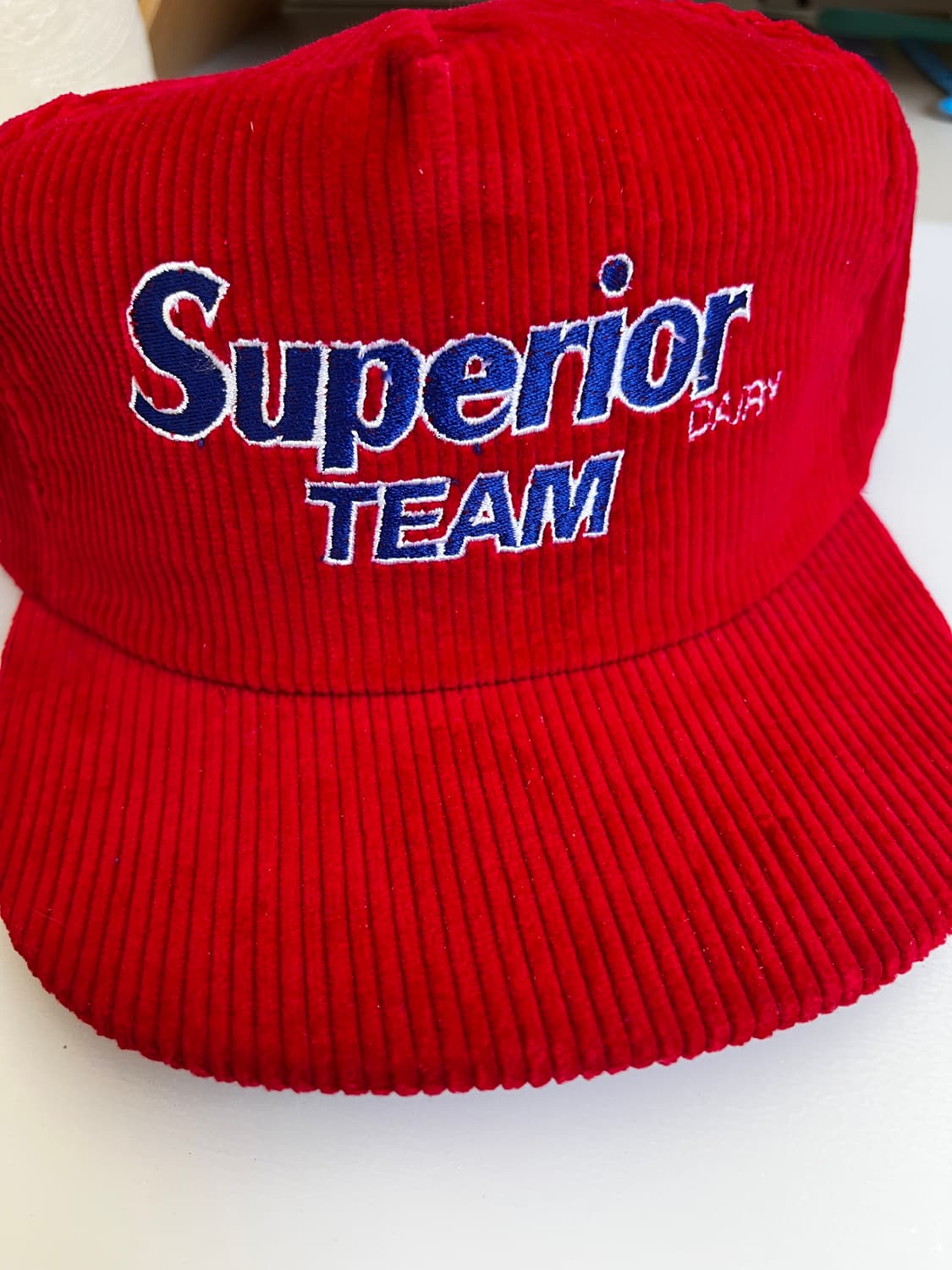 USA 빈티지 코듀로이 캡 상품이미지1