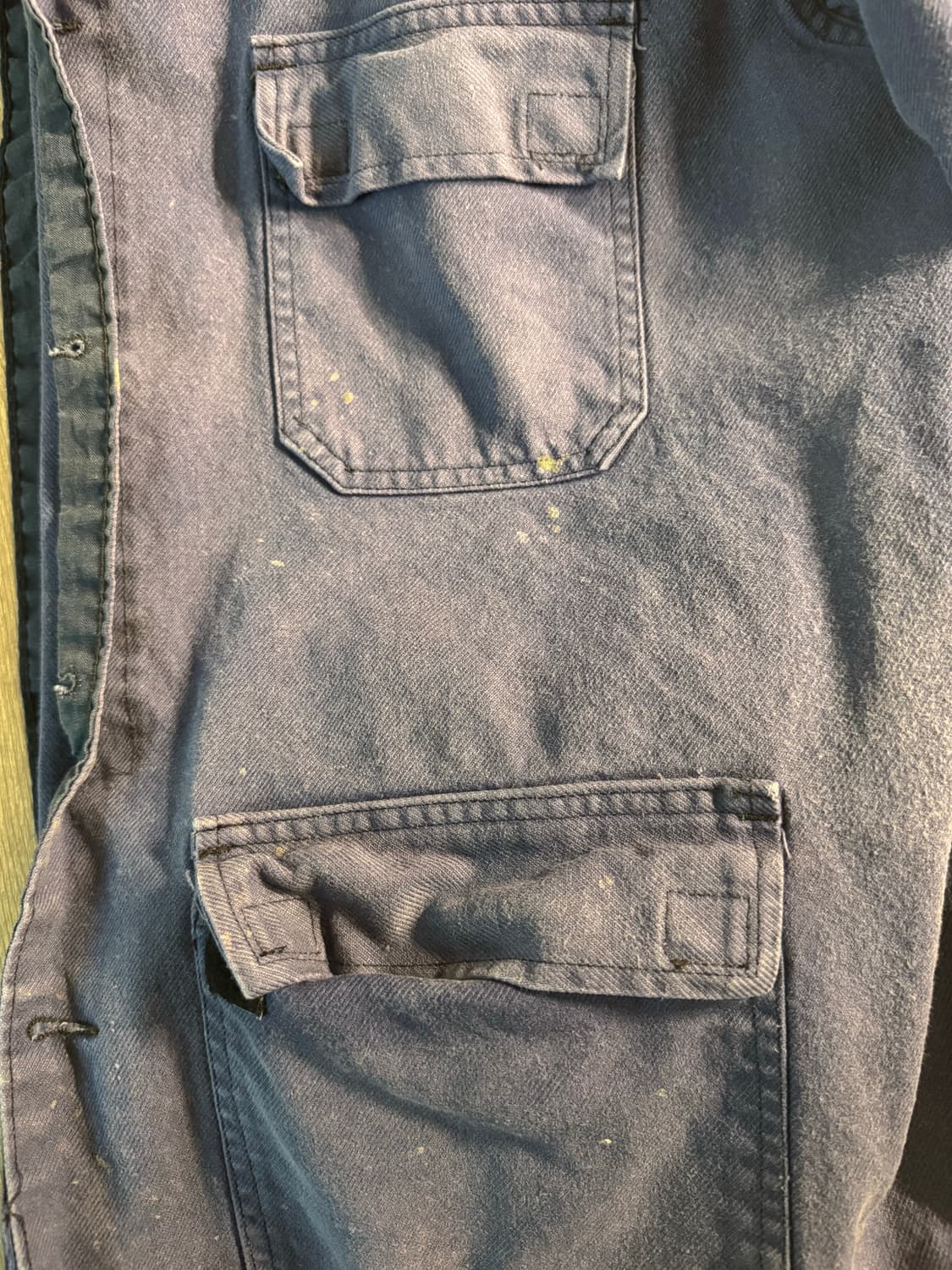 프렌치 워크자켓 퍼플 블루 L 상품이미지5