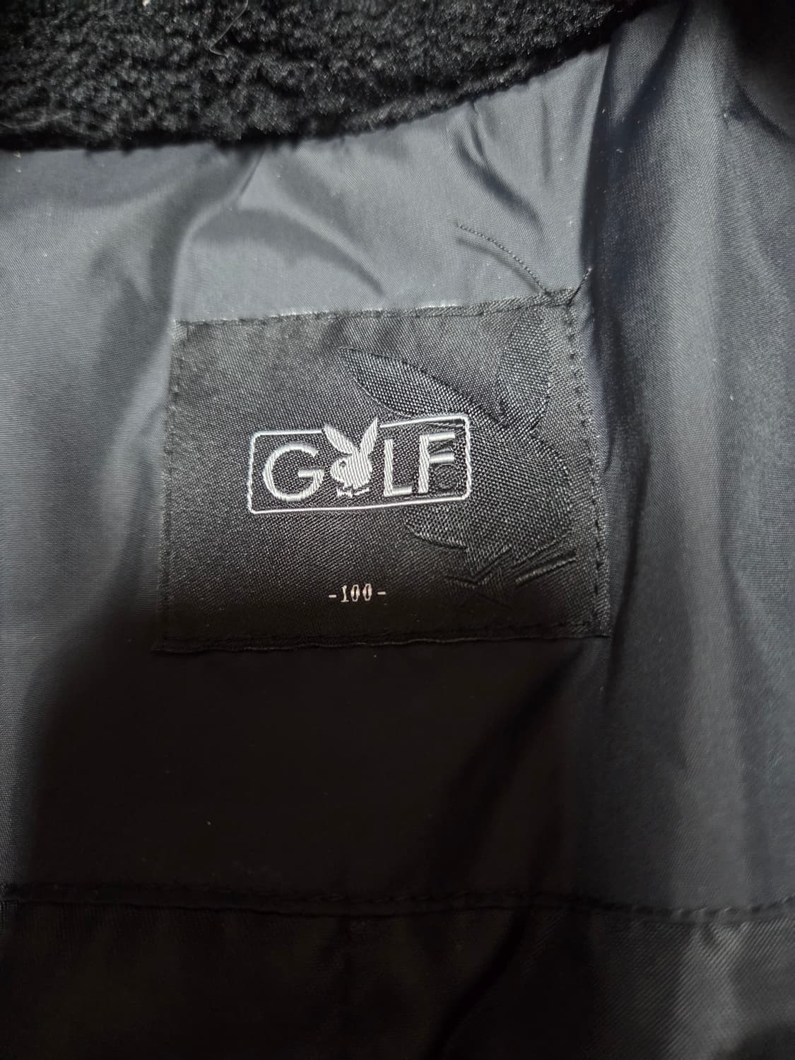 플레이보이 골프소가죽배색 구스패딩100 상품이미지7