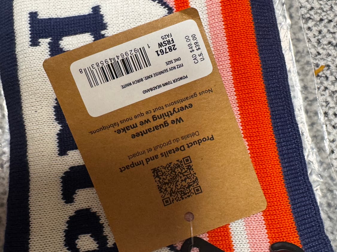 파타고니아 파우더 타운 헤드밴드 상품이미지4