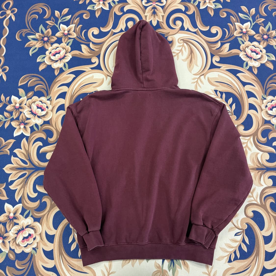 (M)애즈카톤 OUTER SPACE 후드티셔츠(버건디) 상품이미지4