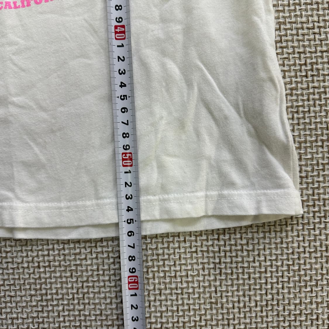 실측확인 빈티지 라운드 기본 반팔 티 0430D 상품이미지6