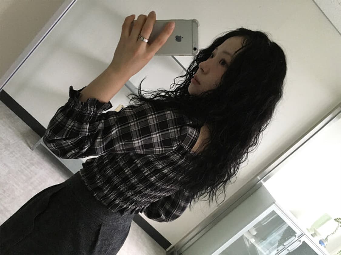 check smock blouse 상품이미지6