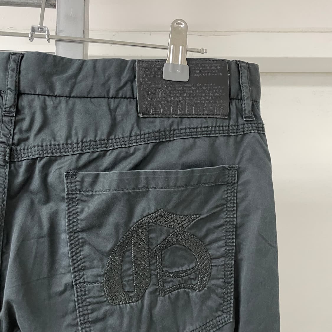 존갈리아노 블랙 팬츠 48 상품이미지6