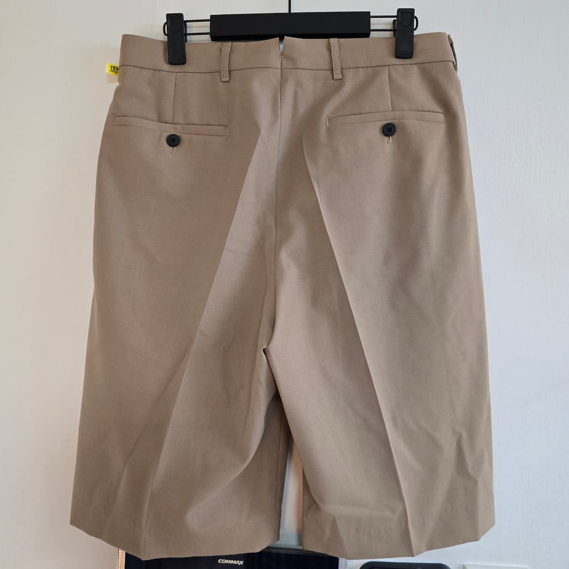 IEY 울 투턱 반바지 베이지 s 상품이미지2