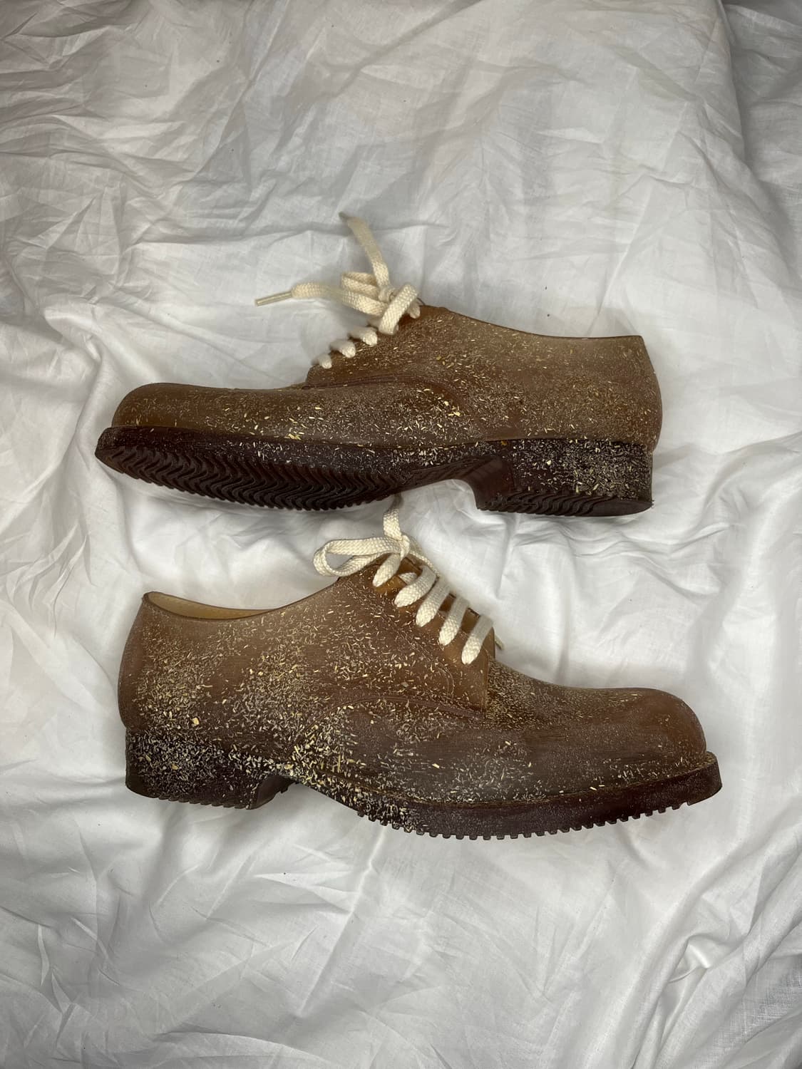 꼼데가르송 x 멜리사 브라운 글리터 PVC 더비 슈즈 상품이미지3