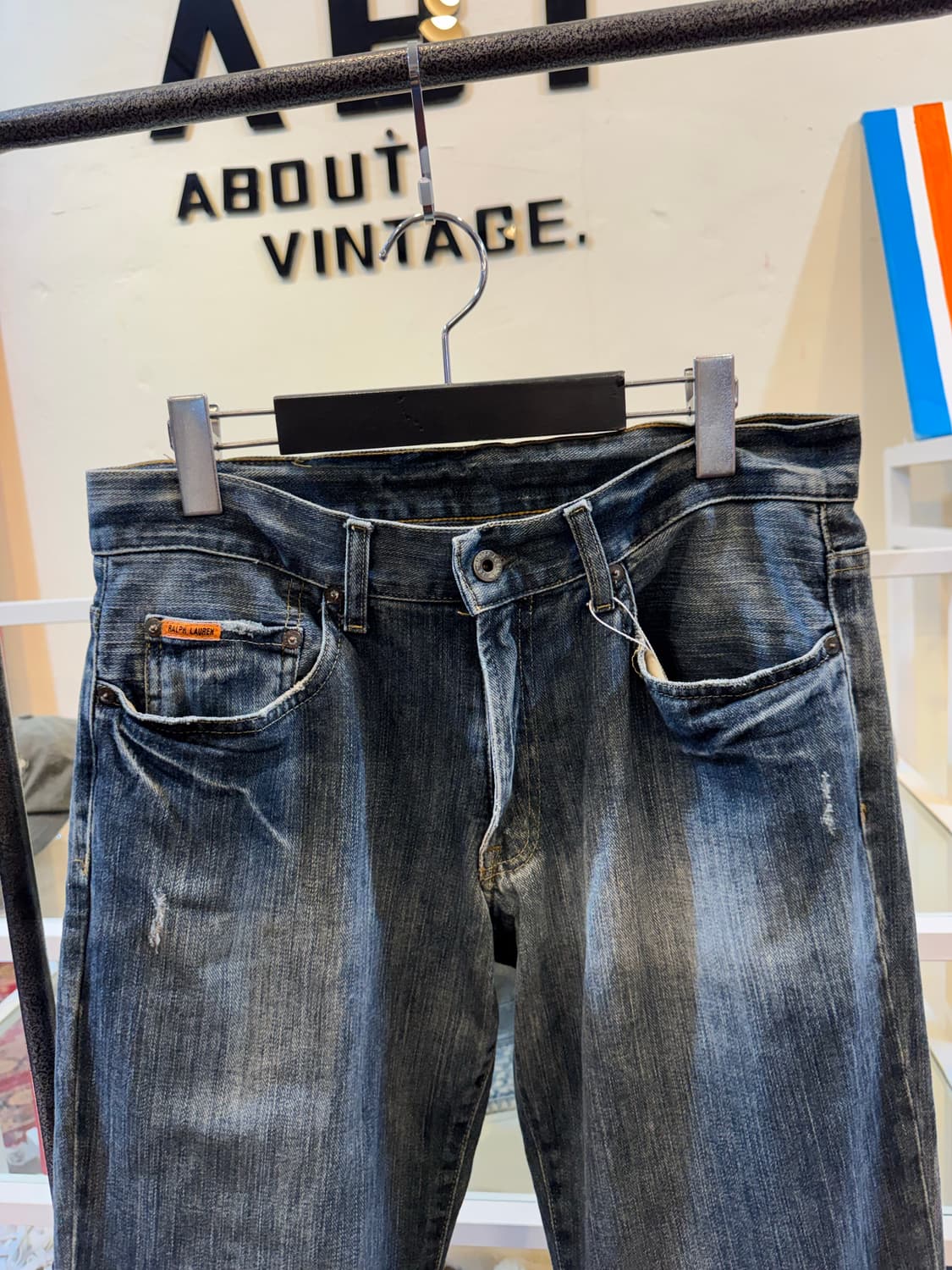 폴로 랄프로렌 빈티지 데님 팬츠 30in 상품이미지5