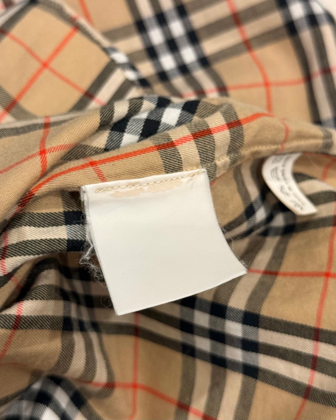 Burberrys 90s 노바체크 셔츠 상품이미지6