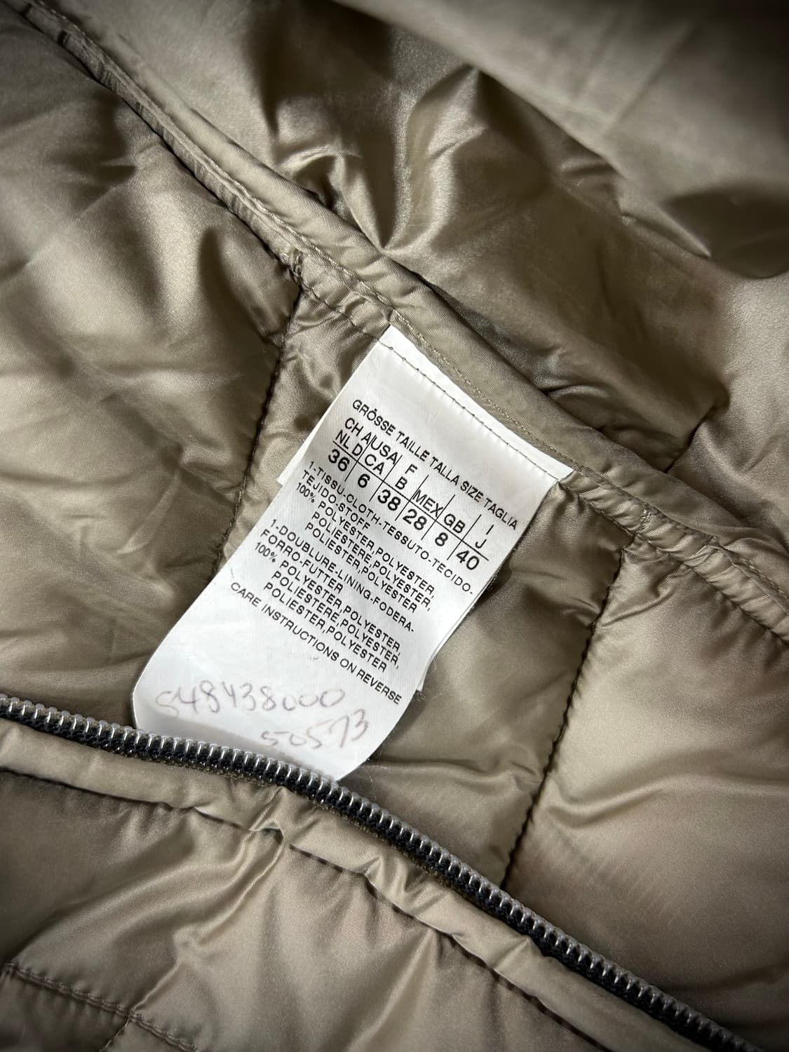 막스마라 벨티드 트렌치 롱패딩(40/55사이즈) 상품이미지9