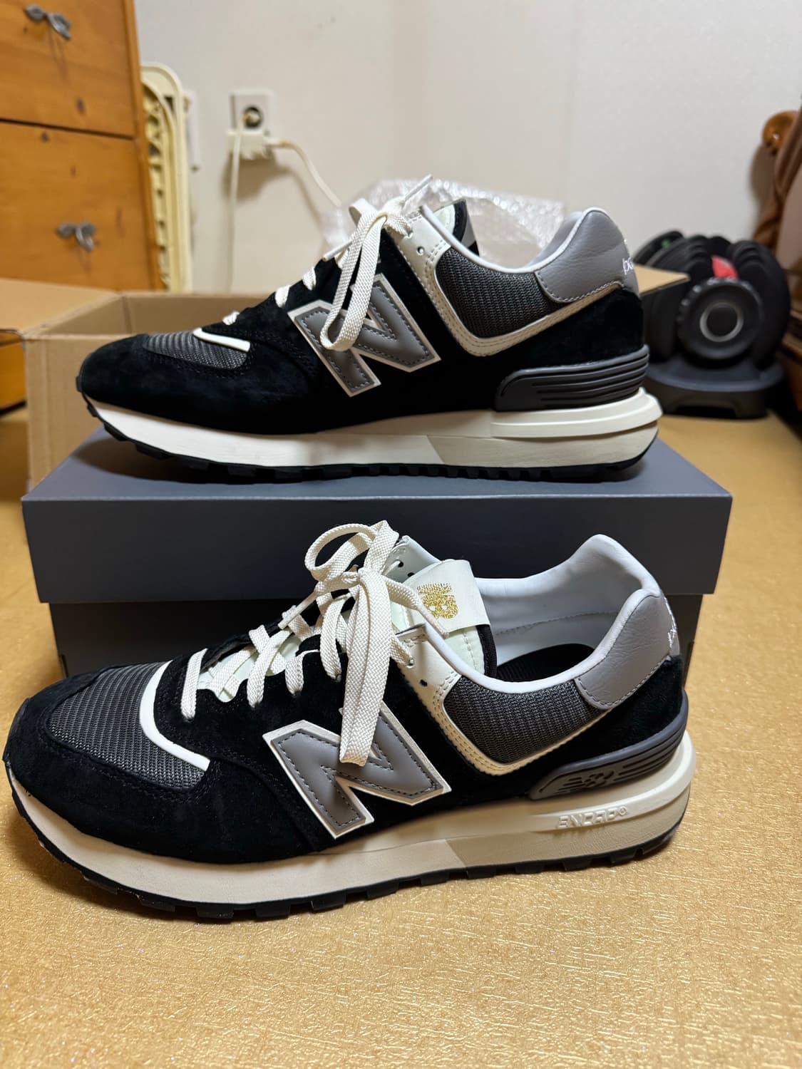 뉴발란스 574 레거시 블랙 285mm 상품이미지2