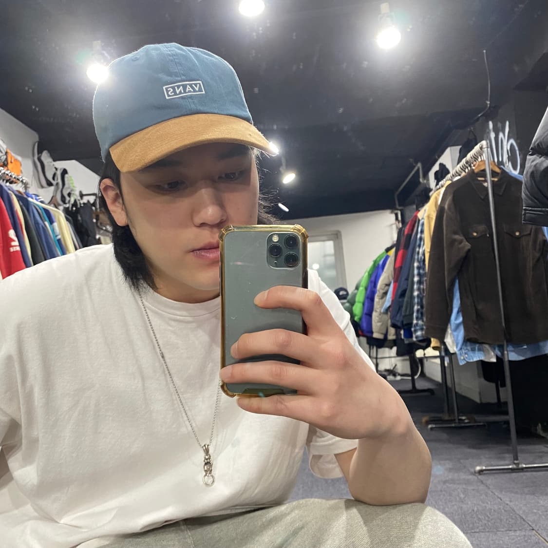 반스 투톤 볼캡 상품이미지5