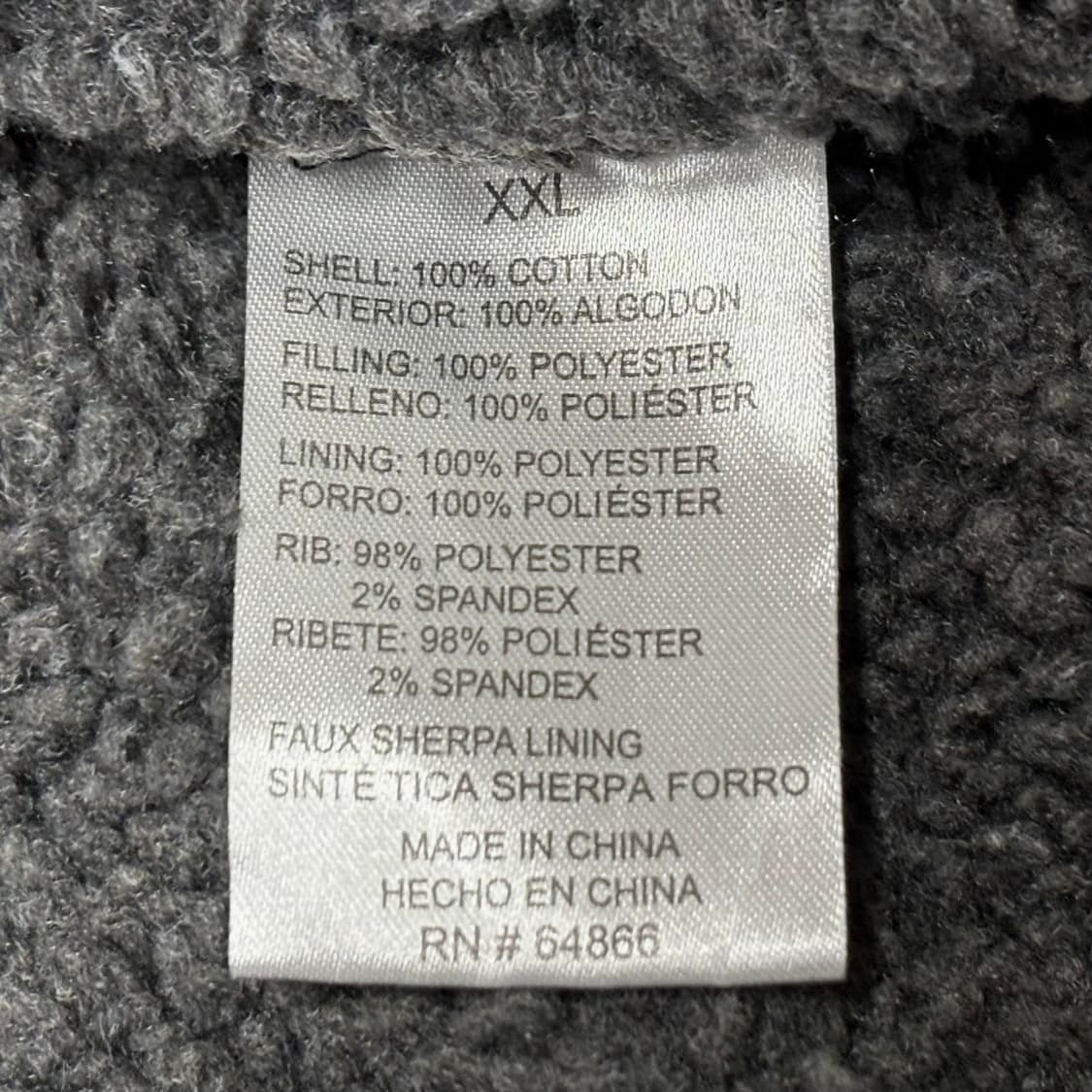 리 Lee 액티브 쉐르파 보아털 울프죠 시어링 워크 후드 자켓 xxl 상품이미지10