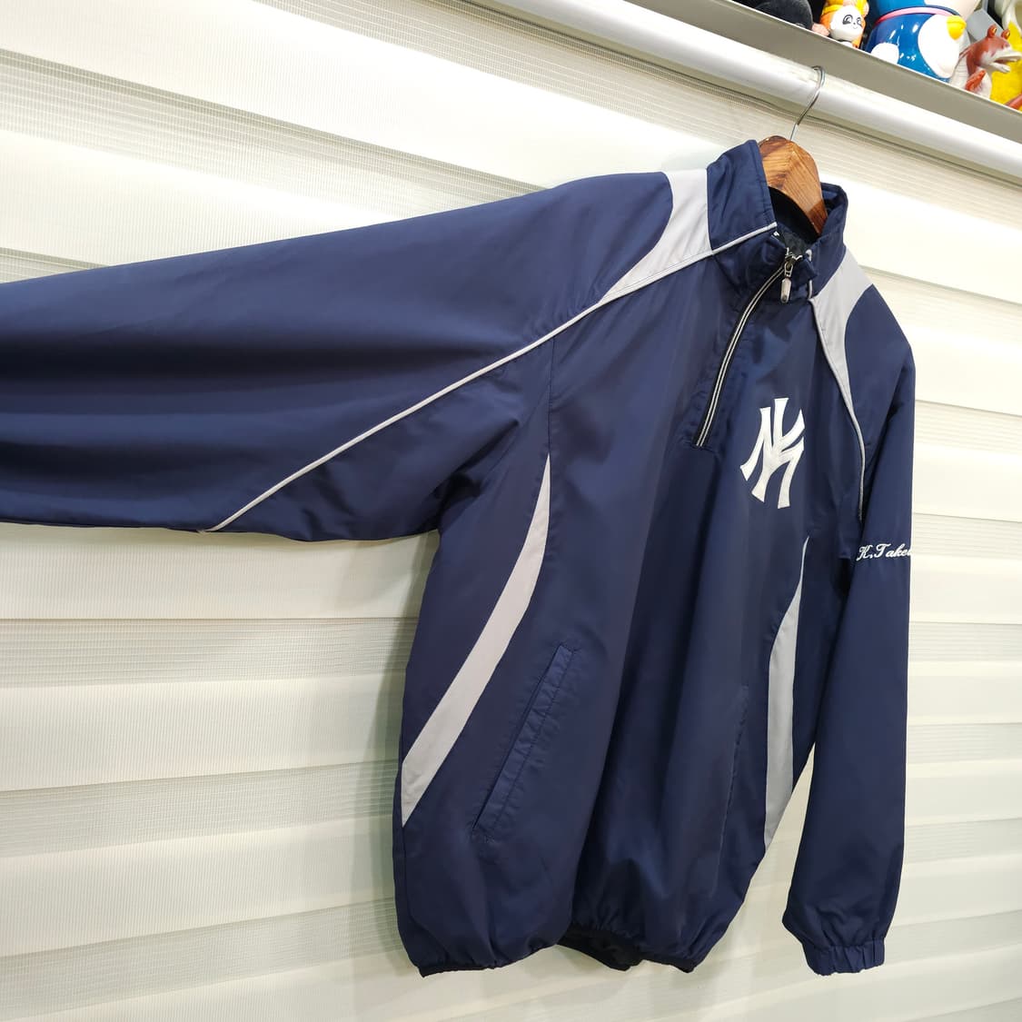 일본 데상트 뉴욕양키스 아노락 자켓- M 상품이미지5