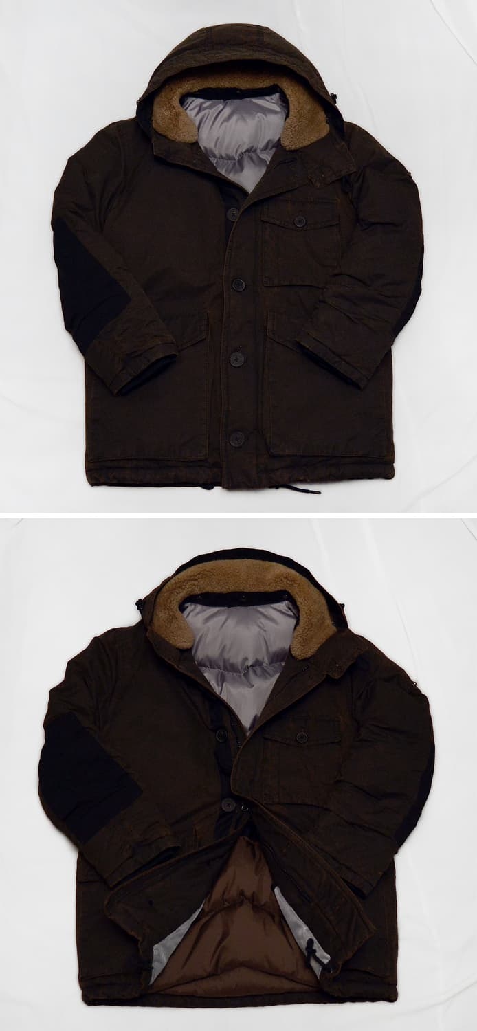 미착용) 시리즈 사우스폴 리서처 구스다운 롱패딩 파카 (100) 상품이미지2