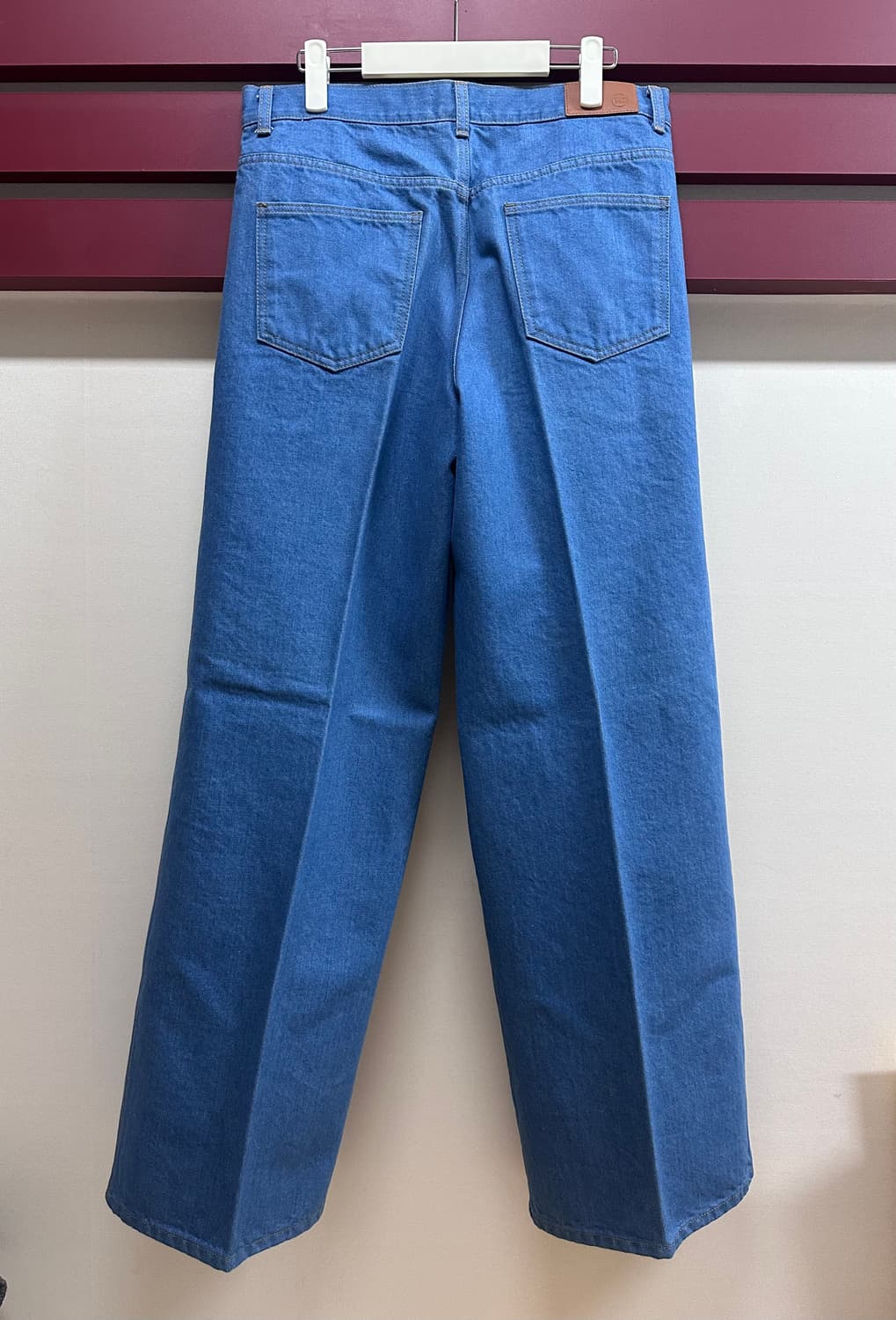 [25SS/M] 렉토 클래식 플레어 데님 팬츠 더스티블루 상품이미지6