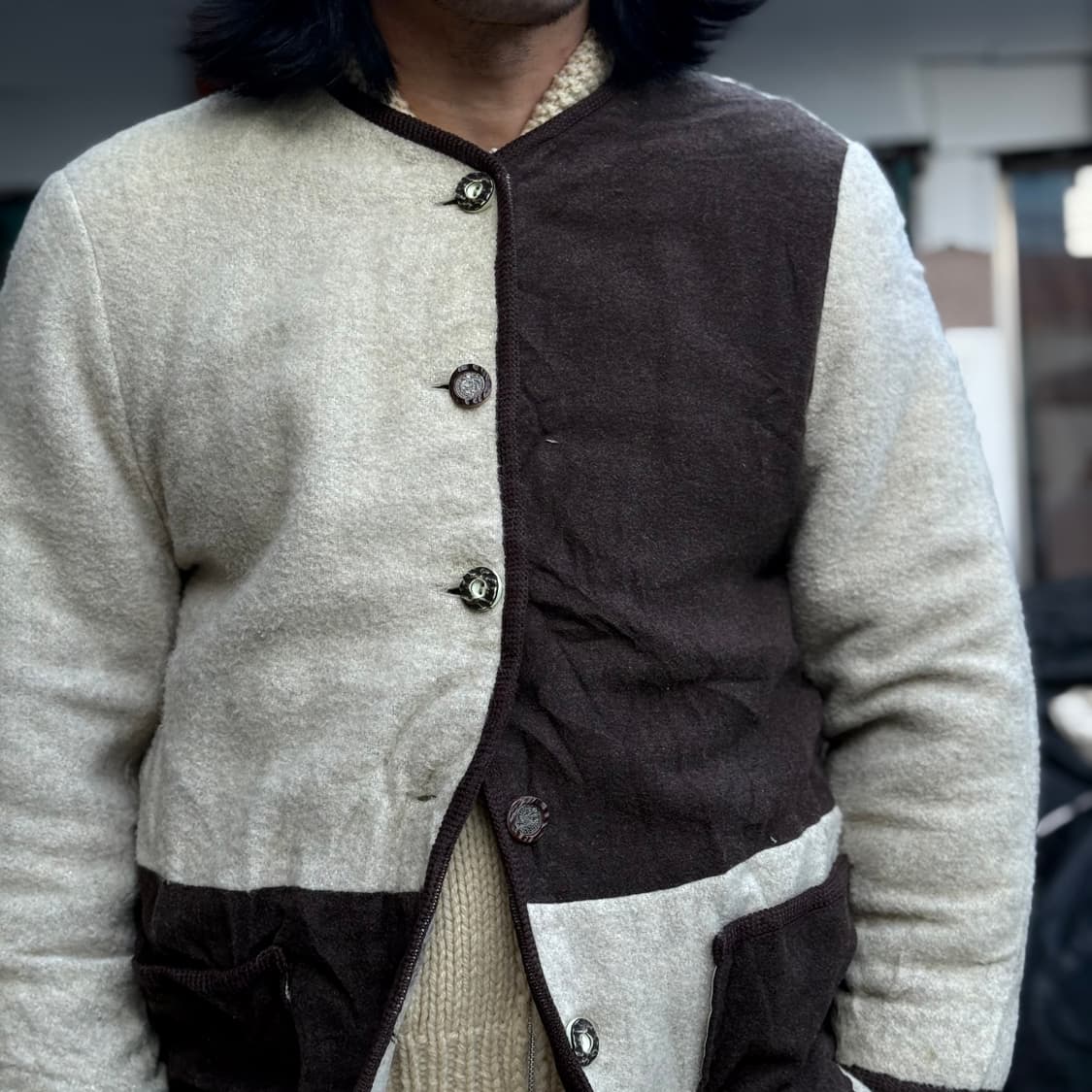 60-70's 빈티지 티롤리안 가디건 100-105 상품이미지10