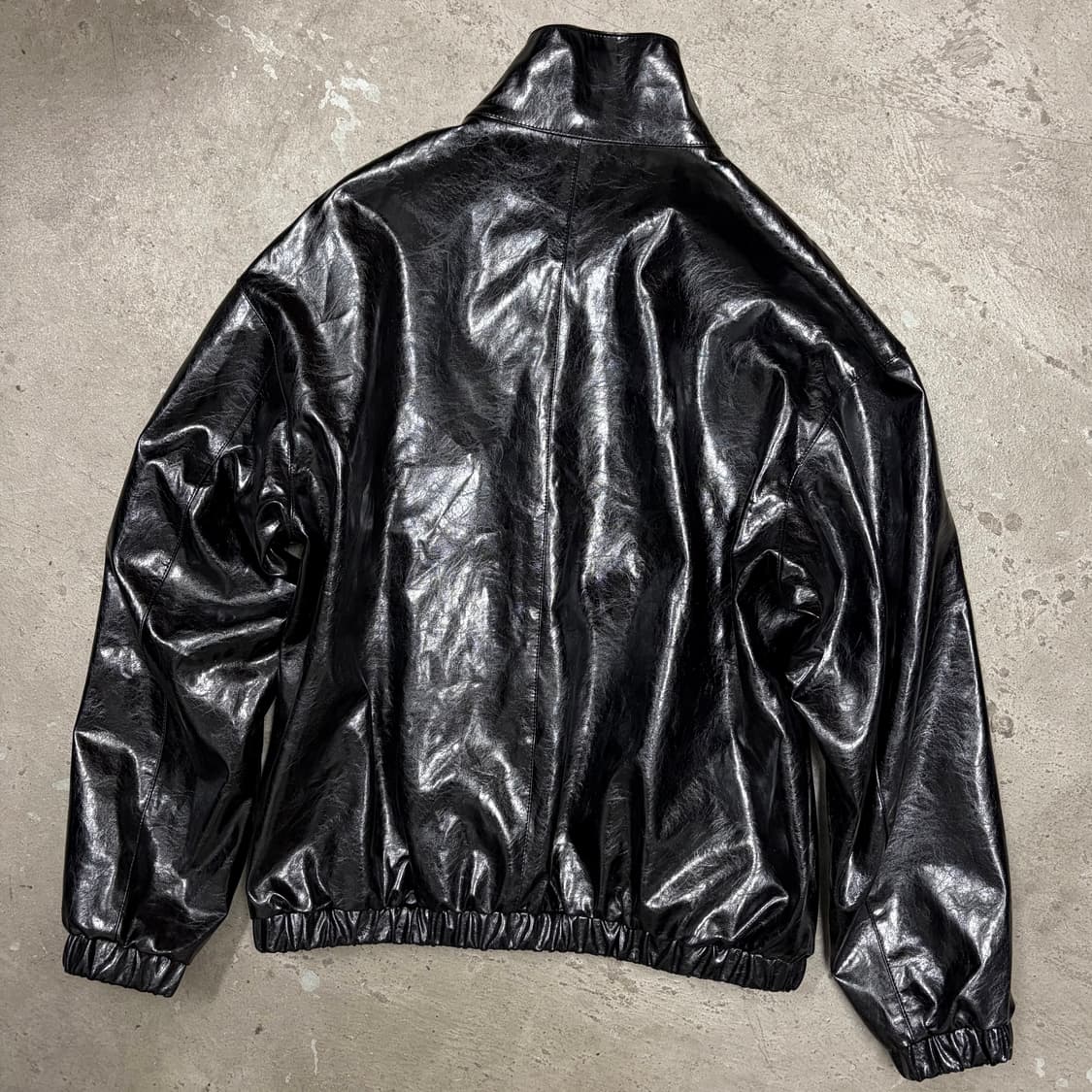 무신사 스탠다스 레더 트랙 재킷[2398] 상품이미지6