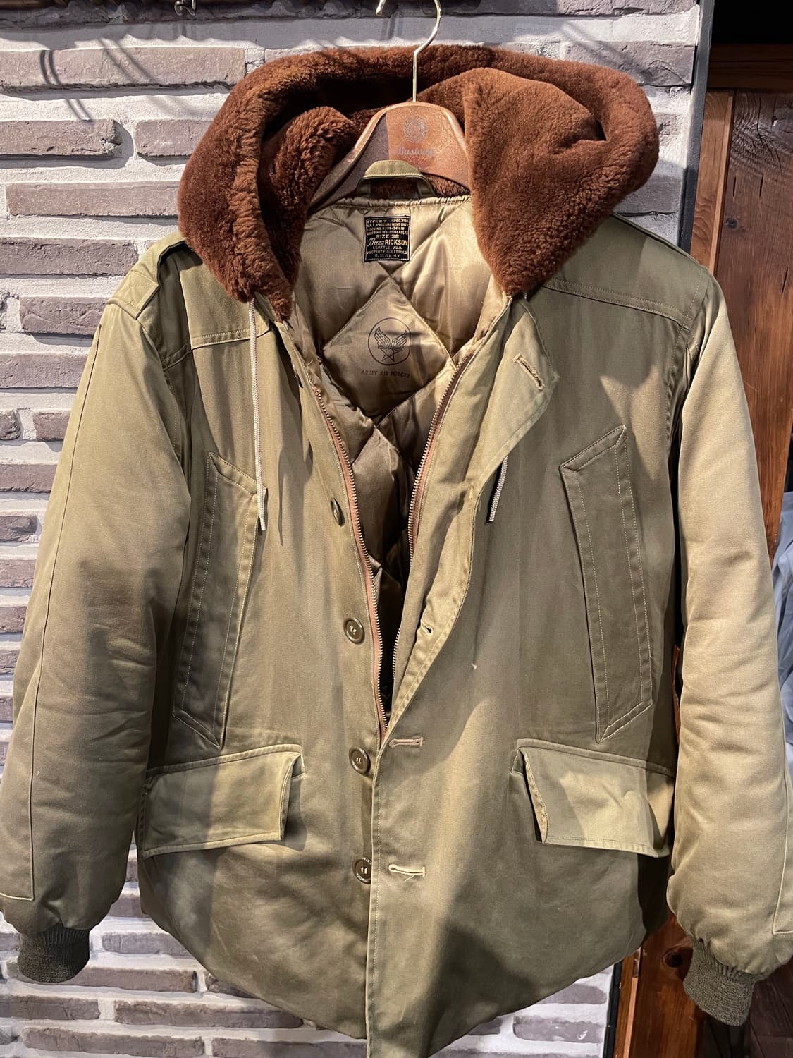 버즈릭슨 B-9 파카 38sz (실측 40sz) 상품이미지1