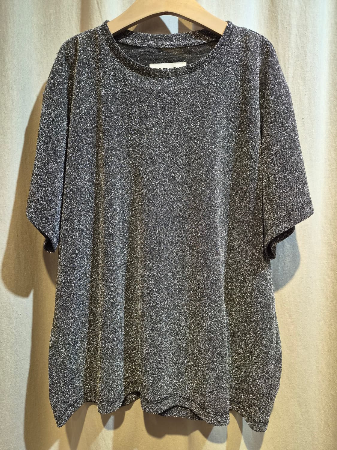 메종 마틴 마르지엘라 반짝이 반팔 티셔츠 상품이미지1