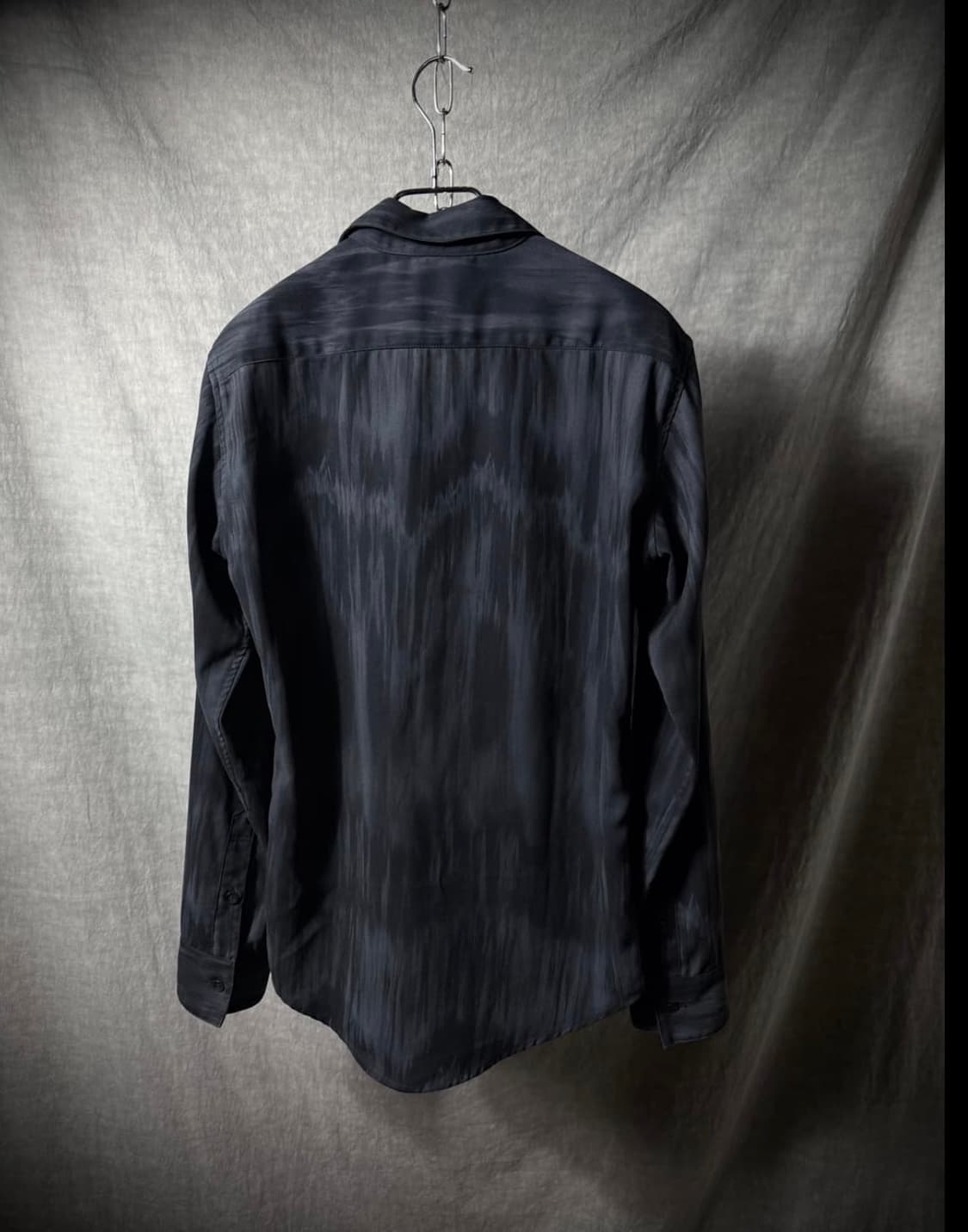 Schlüssel Shadow Pattern Dress Shirt 상품이미지3