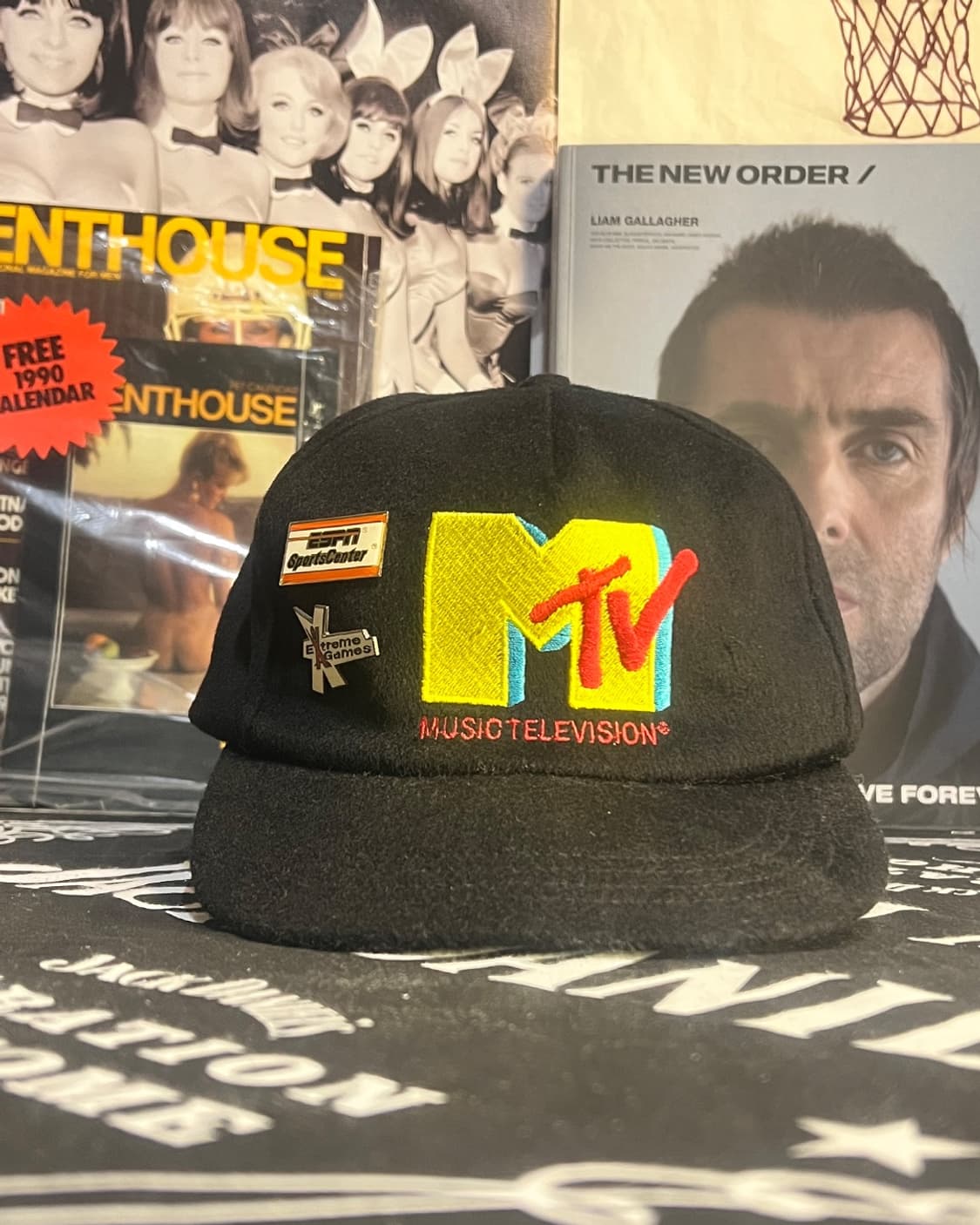 🧢90's Mtv Wool Hat 상품이미지1