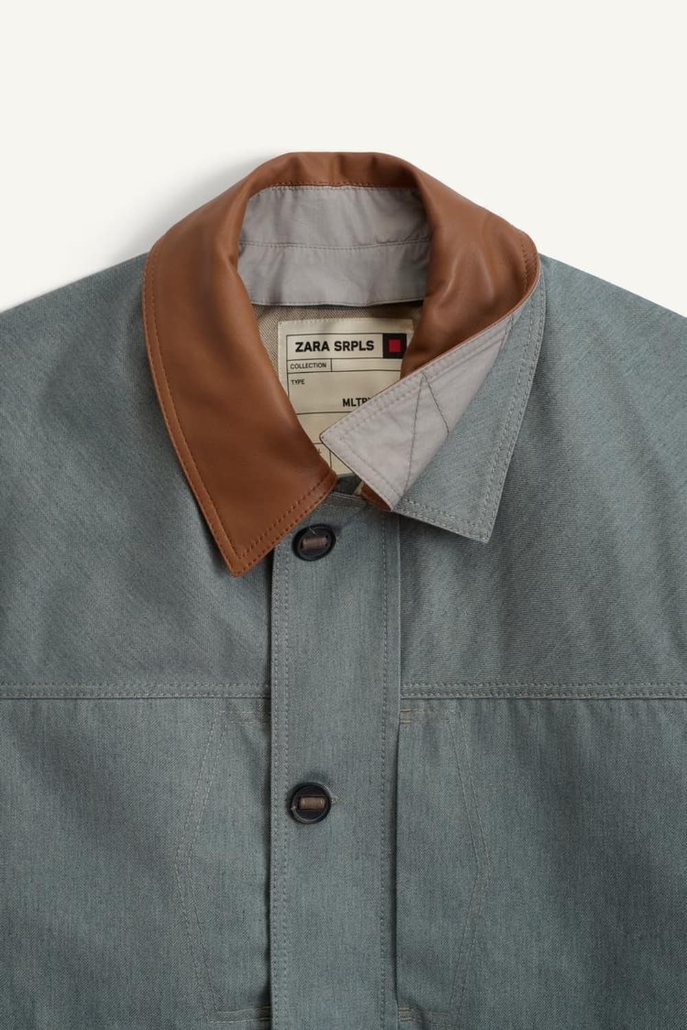 자라 SRPLS WAKR JCKT 14 데님 자켓 L-XL 사이즈 상품이미지3