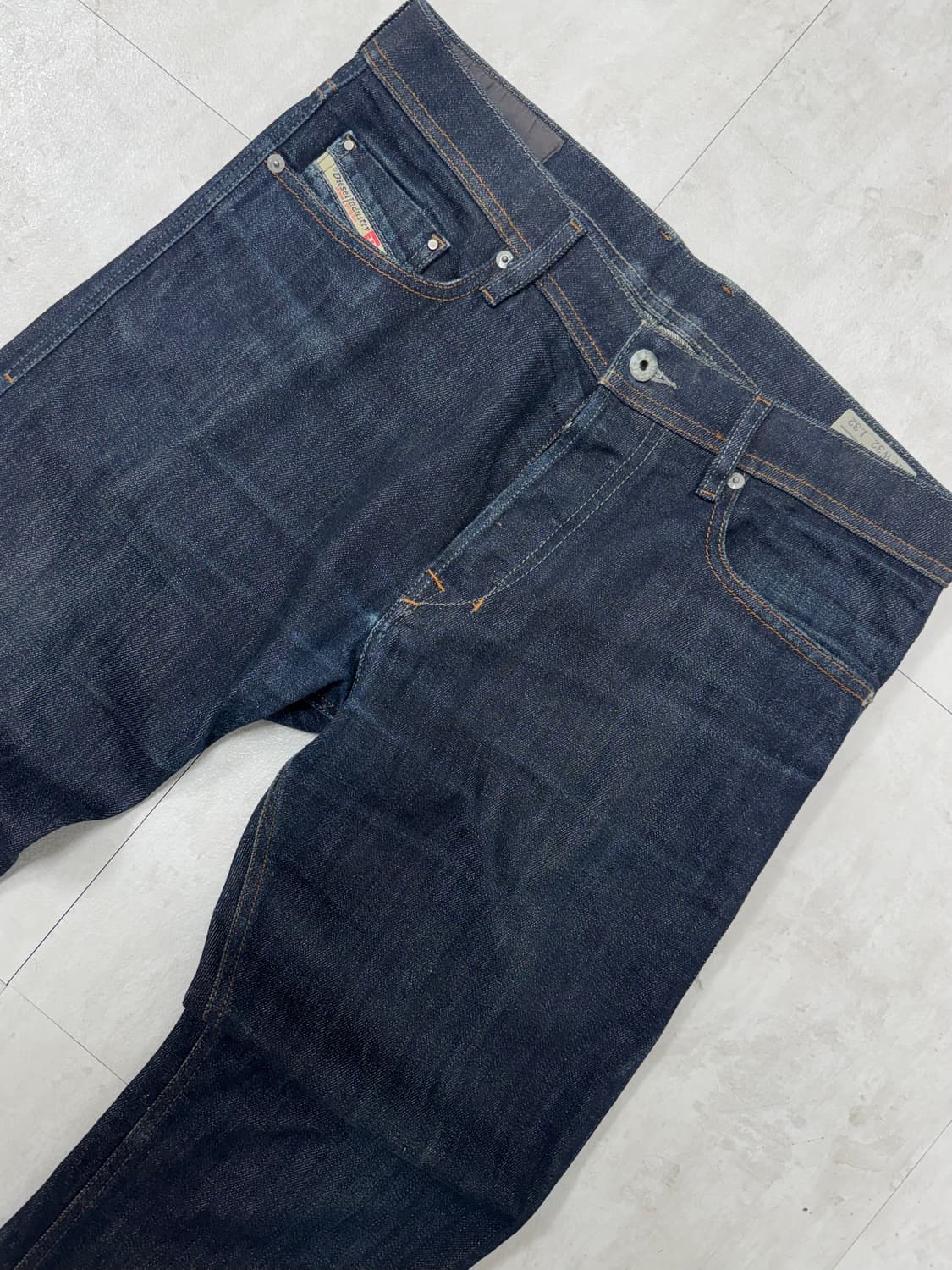 •디젤 TEPPHAR 슬림 캐롯 데님 팬츠 진청 상품이미지2