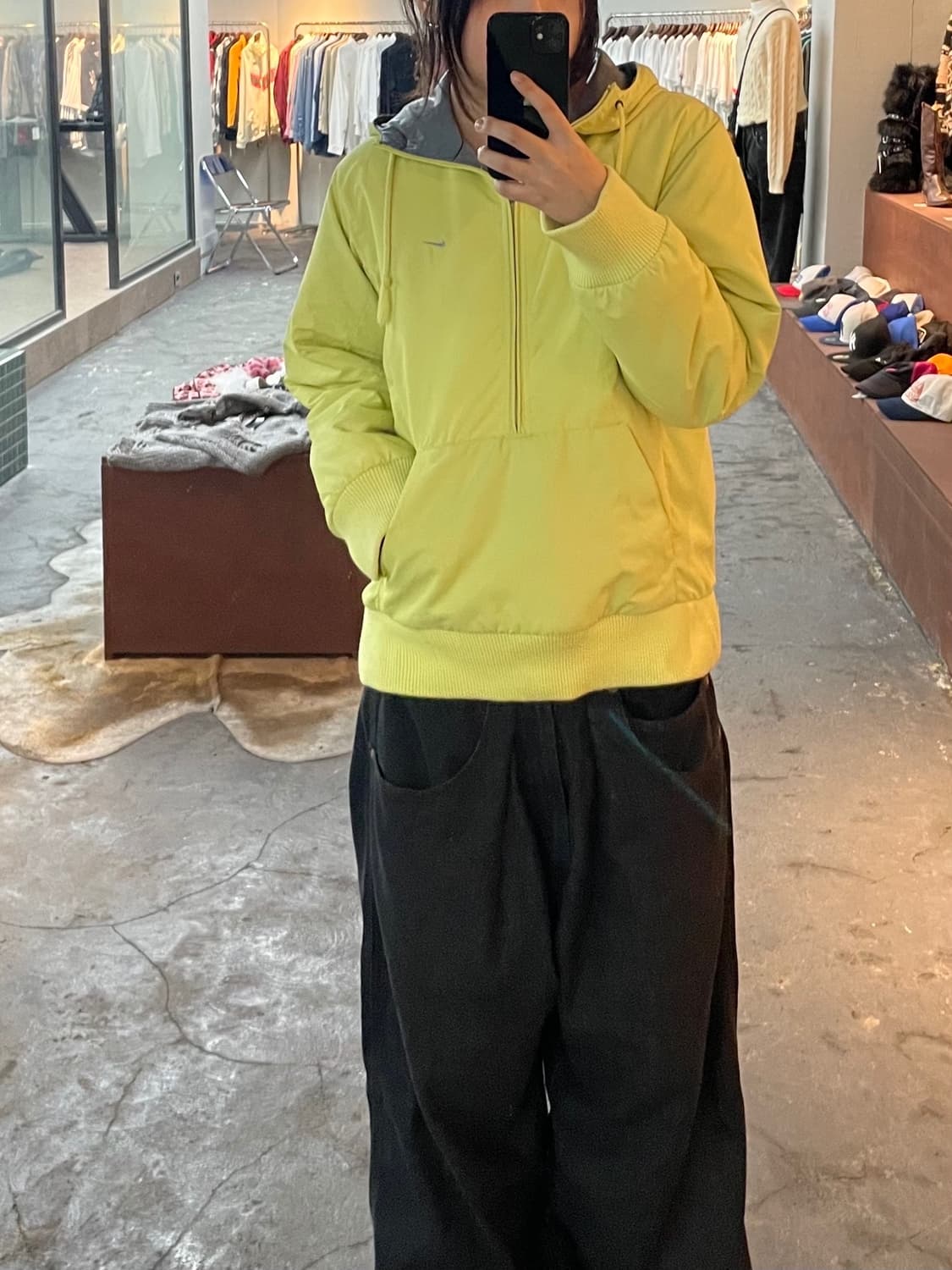 나이키 아노락 라임 후드 자켓 H686 상품이미지1