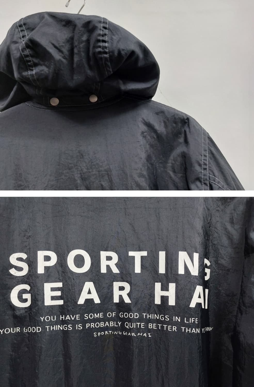 HAI SPORTING GEAR 이셰이미야케 벤치롱코트 상품이미지8