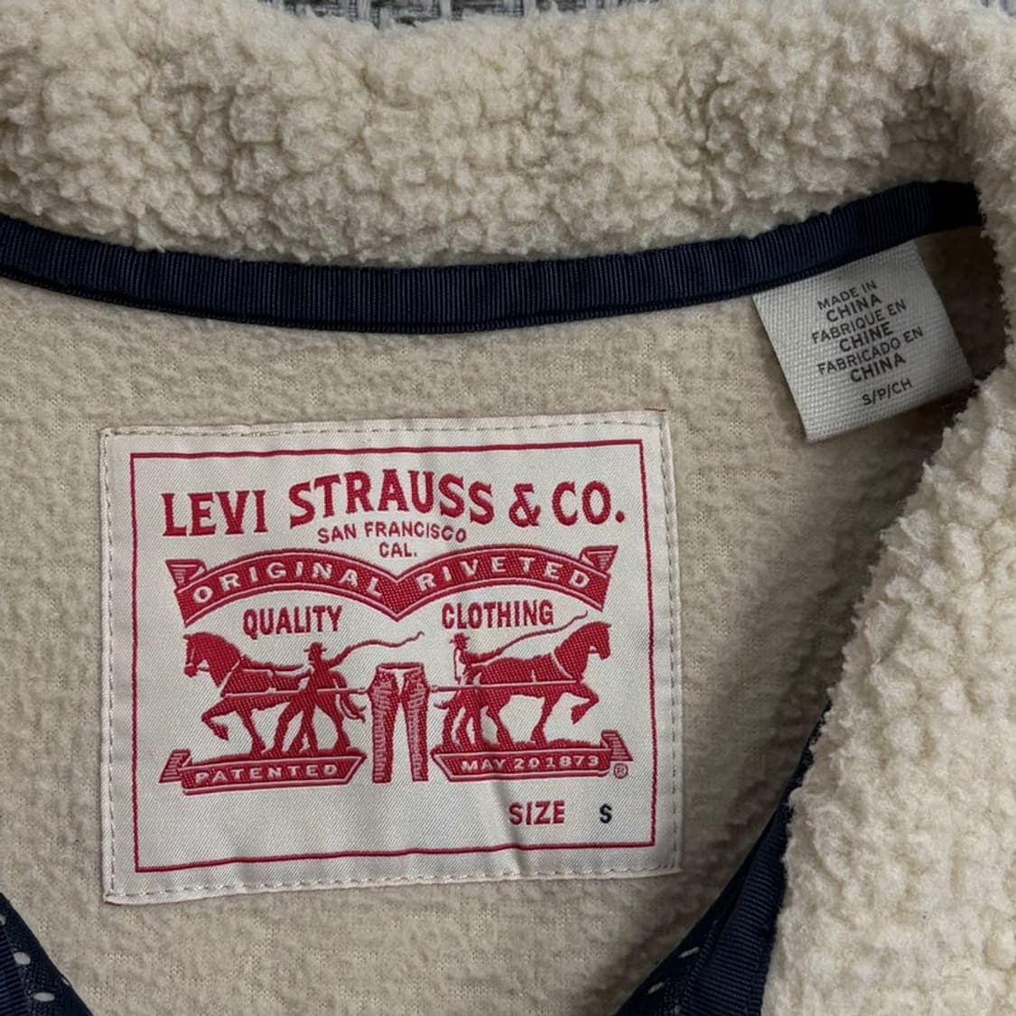 리바이스 플리스 베스트 v1887 상품이미지5