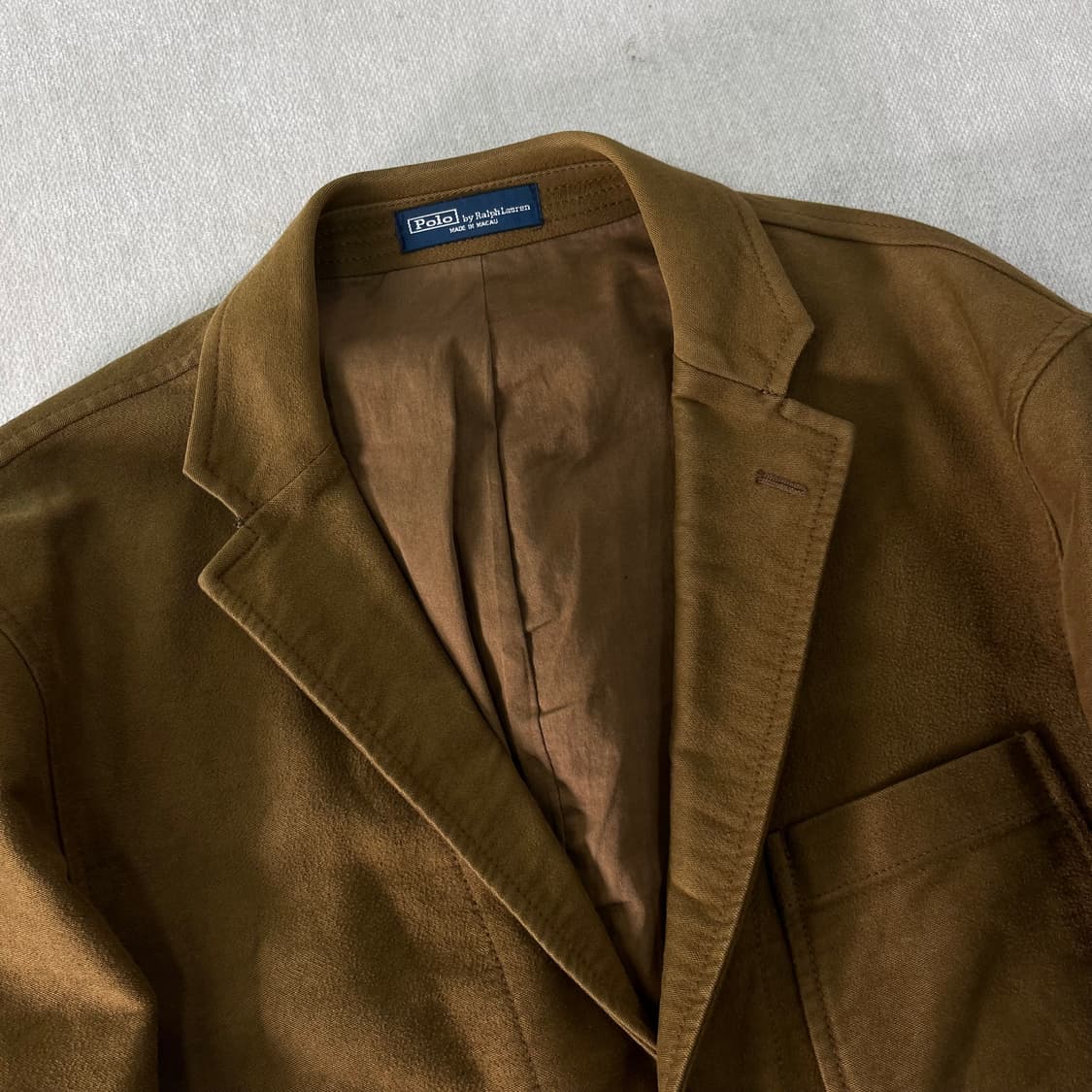100 폴로랄프로렌 헤비 코튼 헌팅 블레이저 자켓 상품이미지2