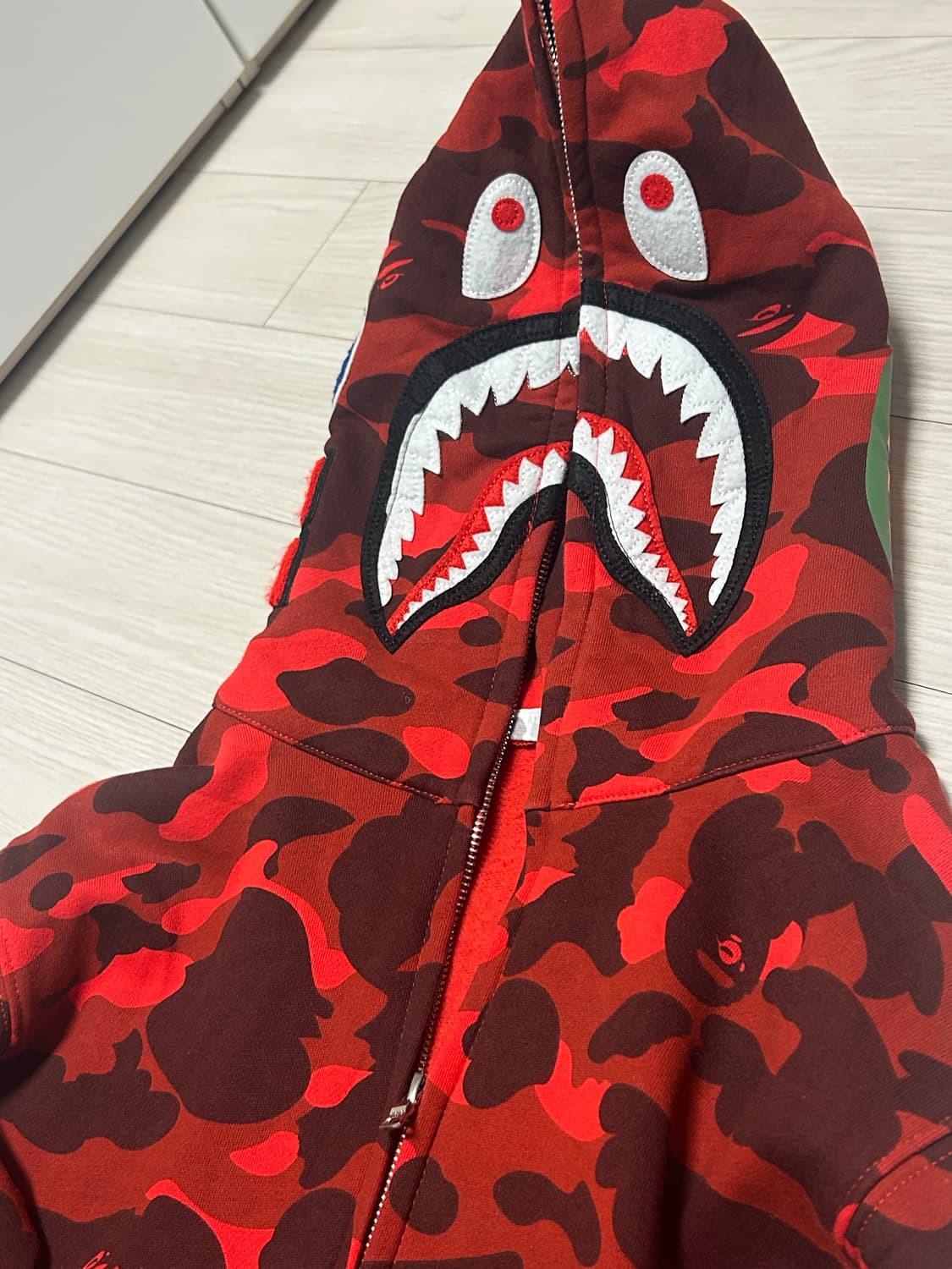 베이프 후드집업 상품이미지3