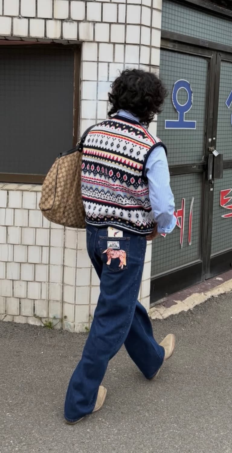 32x32 보디 리바이스 bode levis 배럴레이서 진 상품이미지6