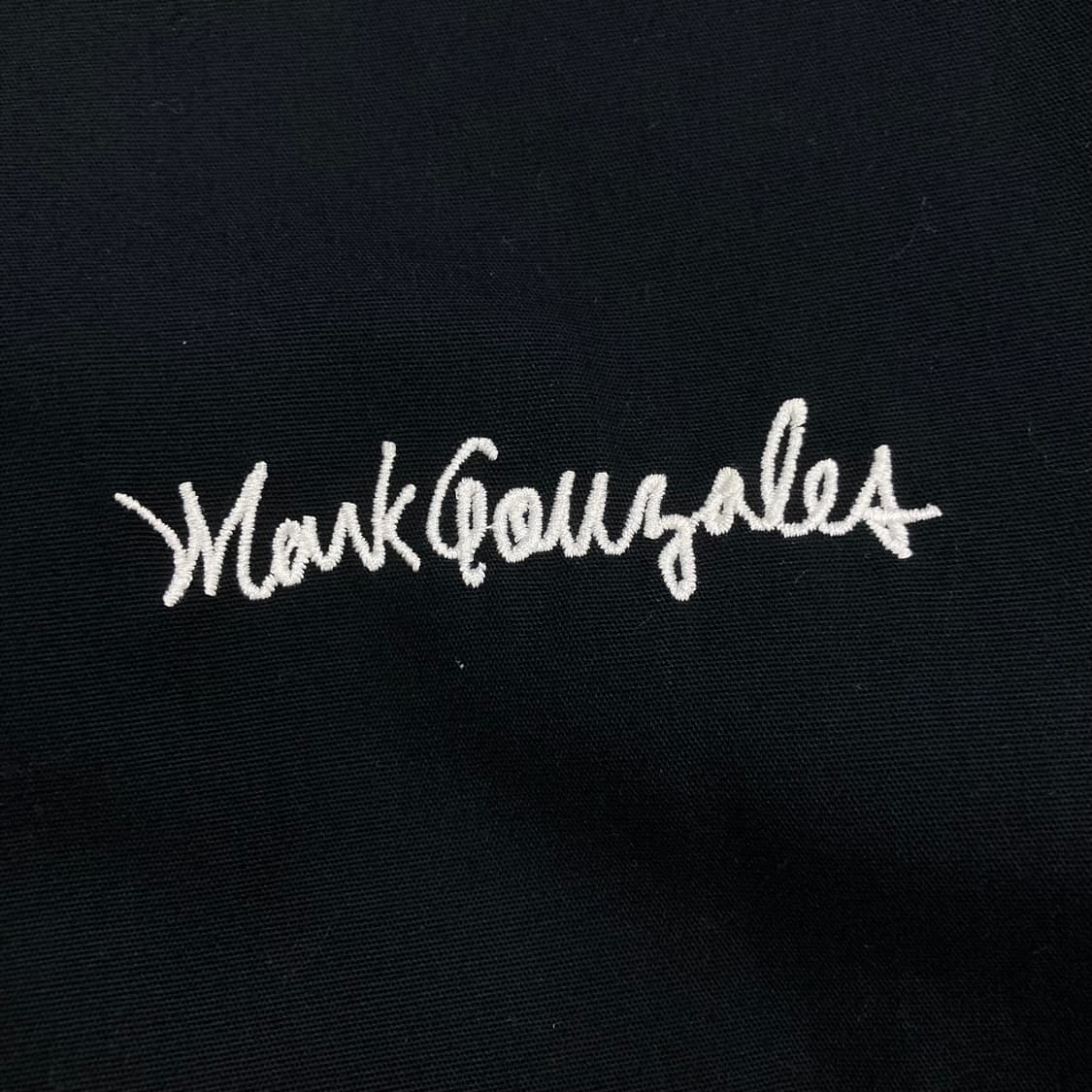 마크곤잘레스 네이비 컬러 빅로고 스윙탑 자켓 상품이미지3