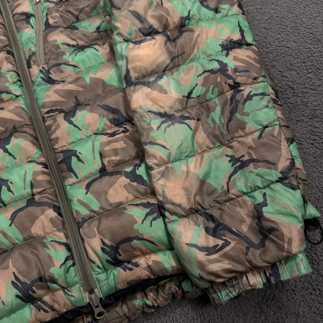 [ 정품/L ] 컬럼비아 고프고어 카모플라쥬 구스다운 경량 패딩 자켓 상품이미지6