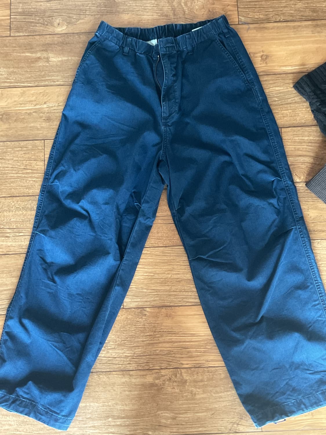 유니클로 와이드파라슈트데님 M 상품이미지2