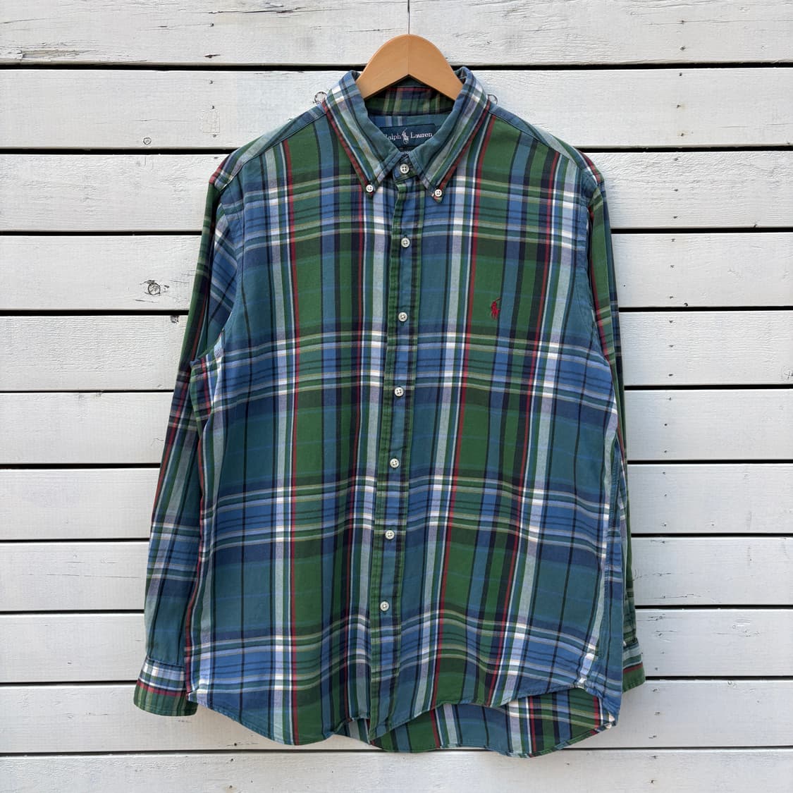 Polo 폴로 체크 셔츠 상품이미지1