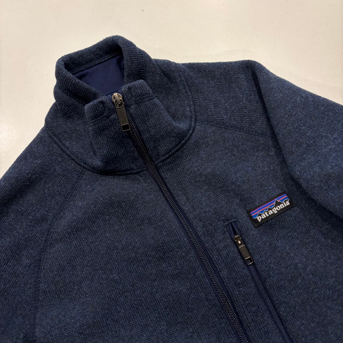 [S] 파타고니아 베터 니트 풀집업 플리스 네이비 자켓 D491 상품이미지3