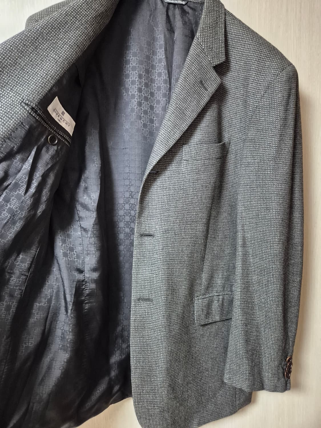 (정품) 지방시 이태리 로로피아나 캐시미어 자켓 블레이져 52 상품이미지3