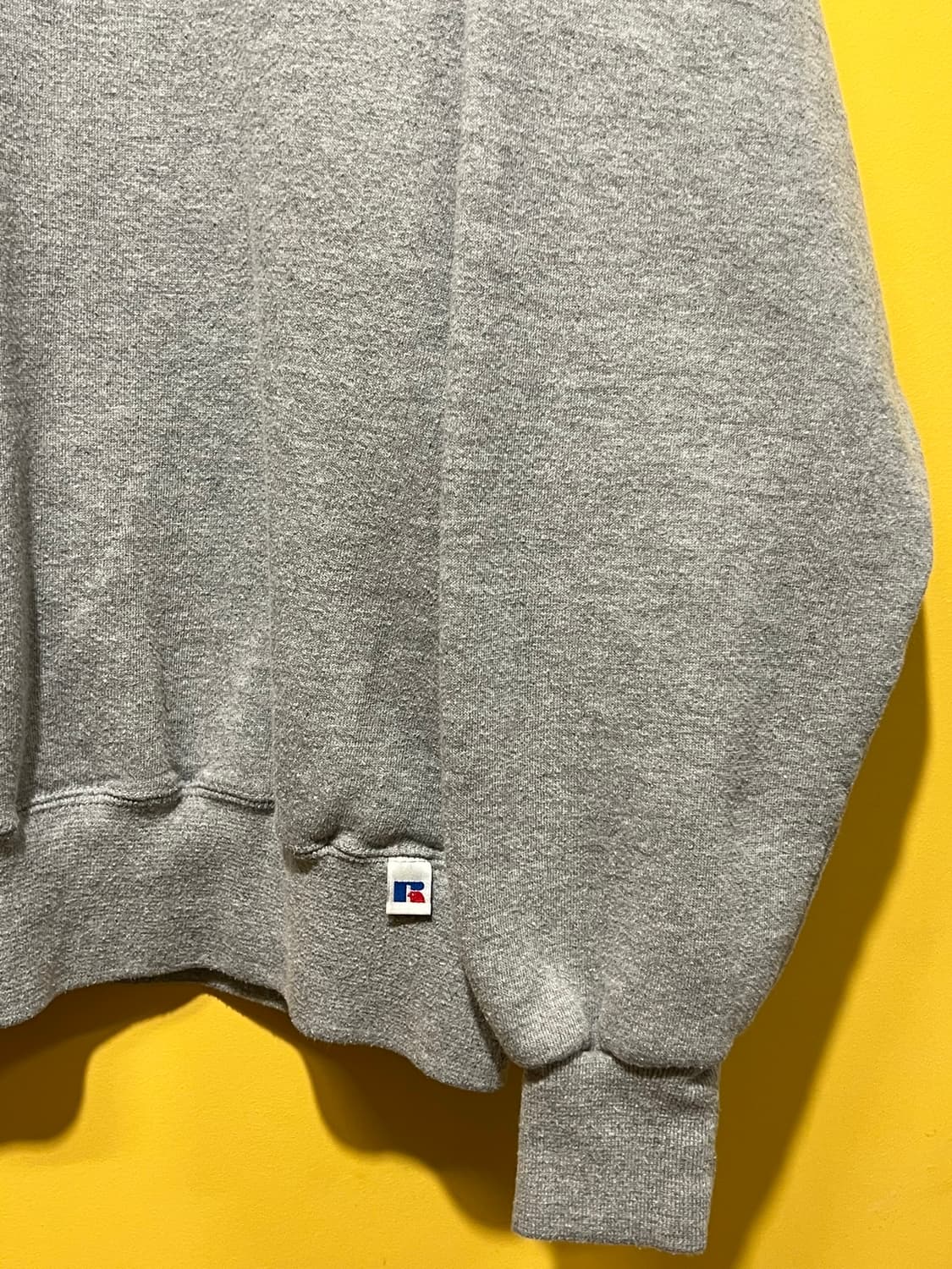 90s [L] 러셀 맨투맨 빈티지 스웨트셔츠 그레이 상품이미지5