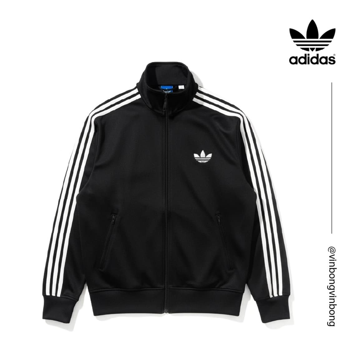 아디다스 구 파이어버드 져지(블랙) 상품이미지2