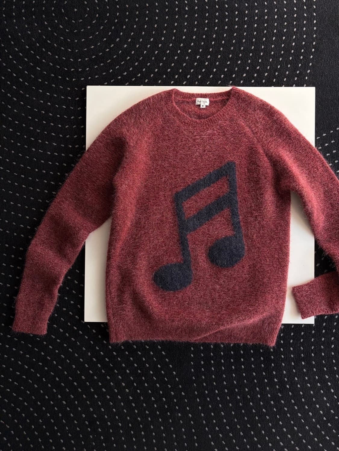 music note mohair-blend sweater 상품이미지7
