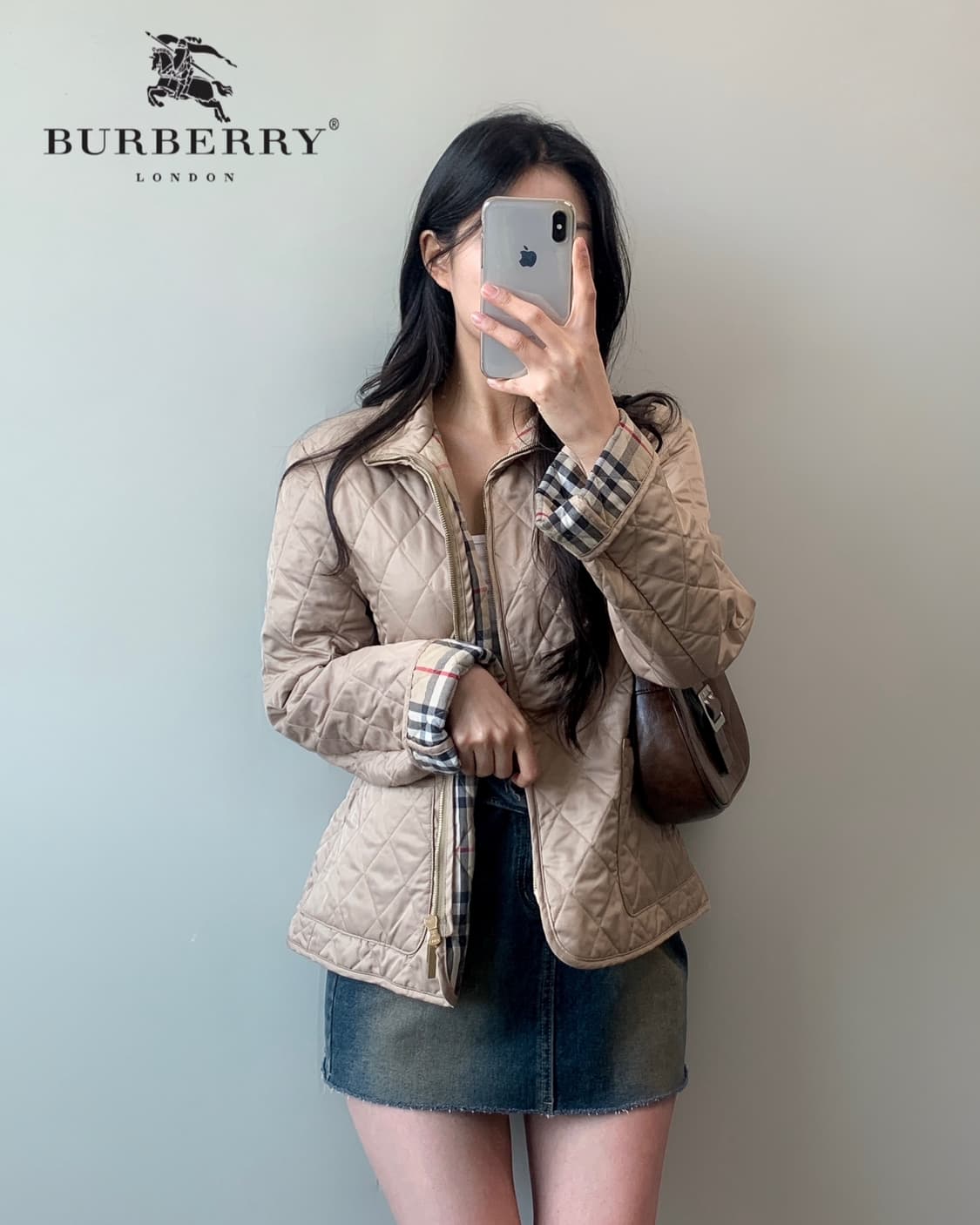 버버리 퀼팅 자켓 상품이미지2
