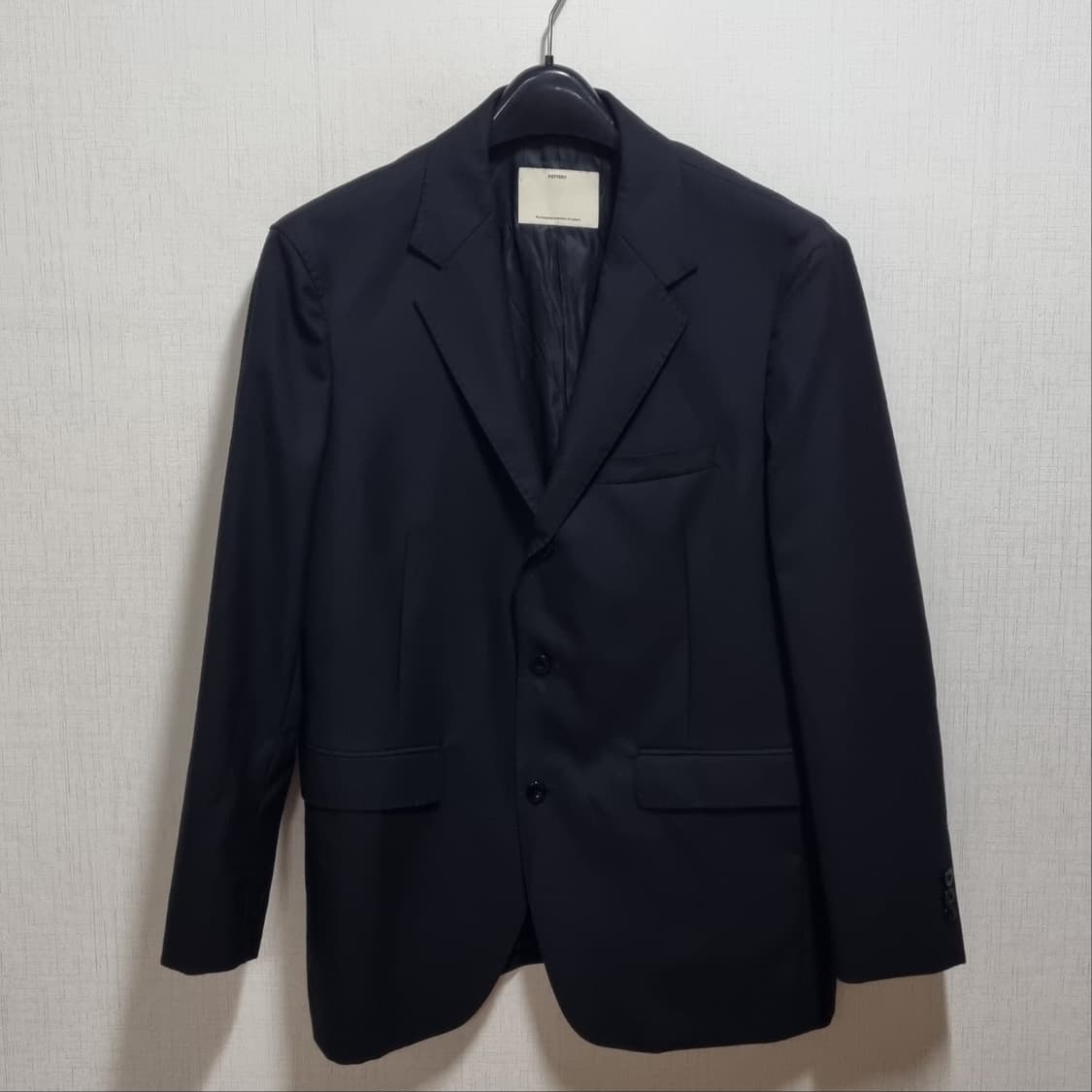 포터리 울 스포츠 블랙 블레이저  3사이즈 상품이미지1