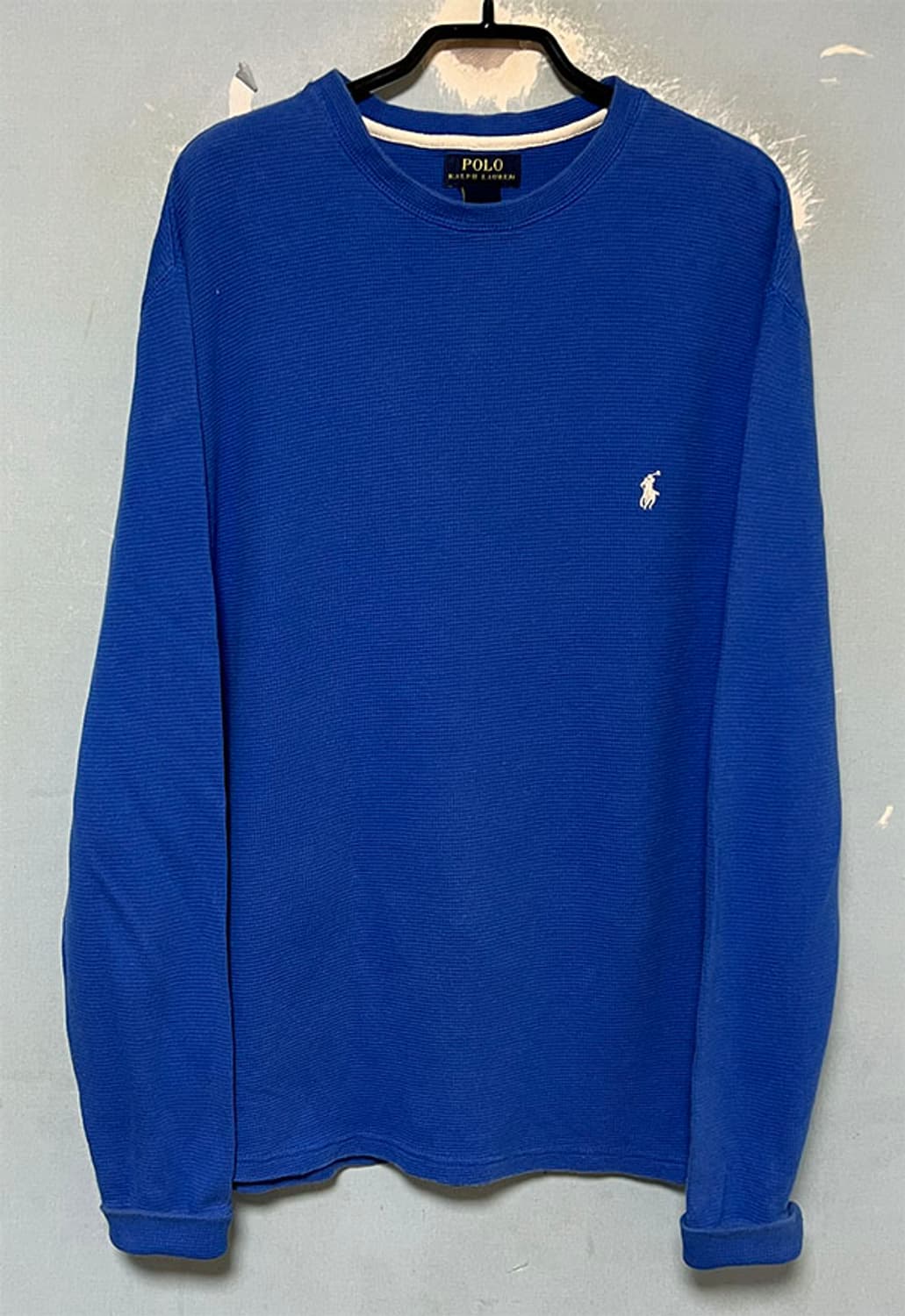 POLO 폴로 남자 와플티 춘추 기본 L 100 상품이미지1